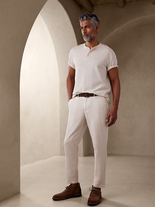 Athletic-Fit Linen-Cotton Pant sold by GAP Factory product image thumbnail 2