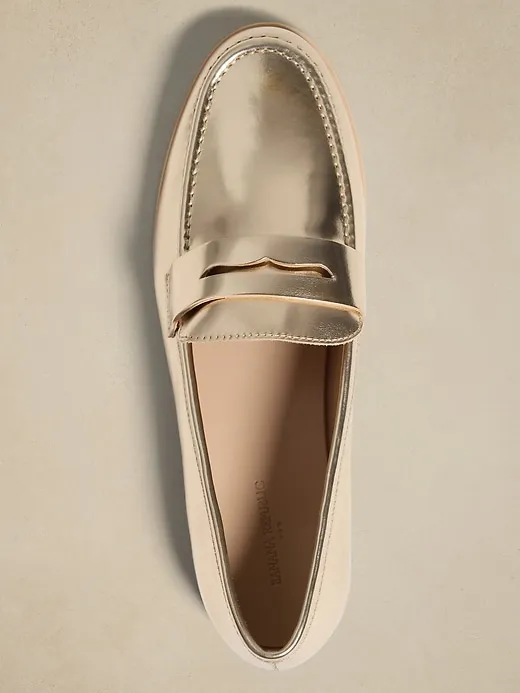 Leather Loafer sold by GAP Factory product image thumbnail 4