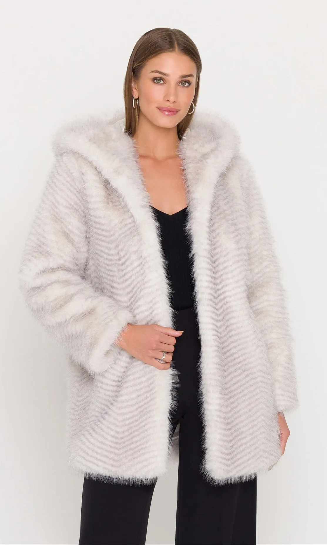 Eden Faux Fur Coat sold by Generation Love