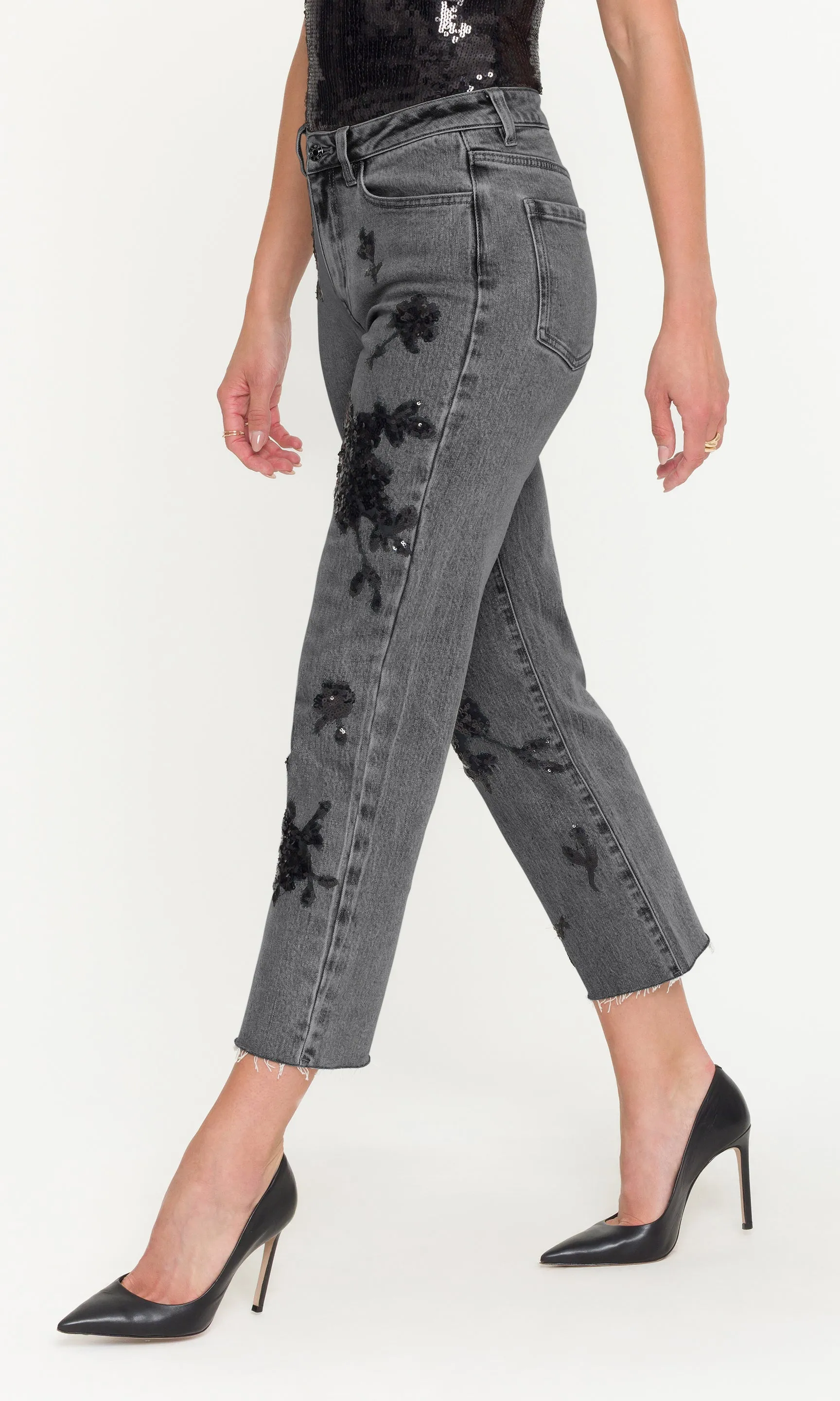 Bella Sequin Embellished Jeans sold by Generation Love product image thumbnail 5