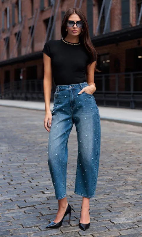 Cobel Pearl Barrel Jeans made by Generation Love