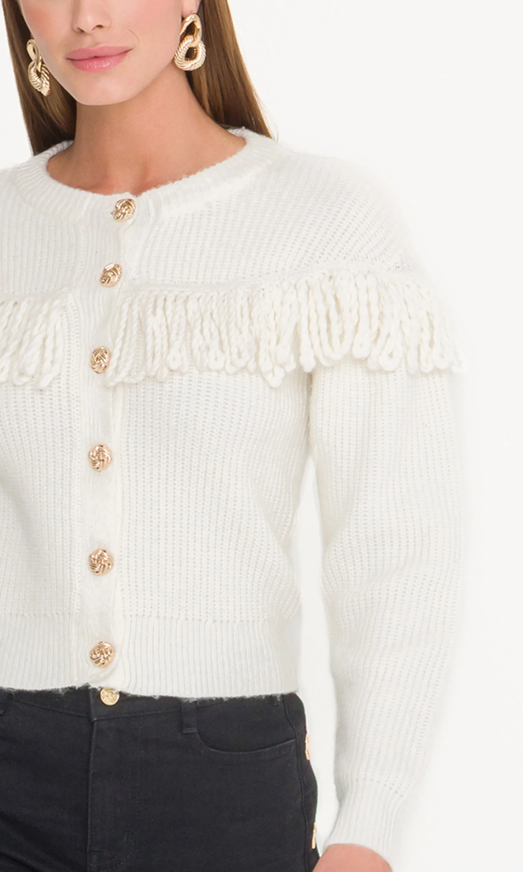 Shifra Fringe Cardigan sold by Generation Love product image thumbnail 2