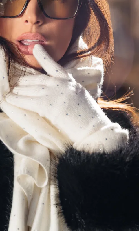 Coco Crystal Gloves sold by Generation Love