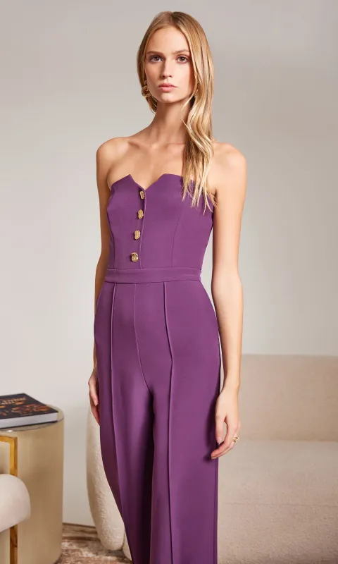 Camilo Crepe Jumpsuit sold by Generation Love