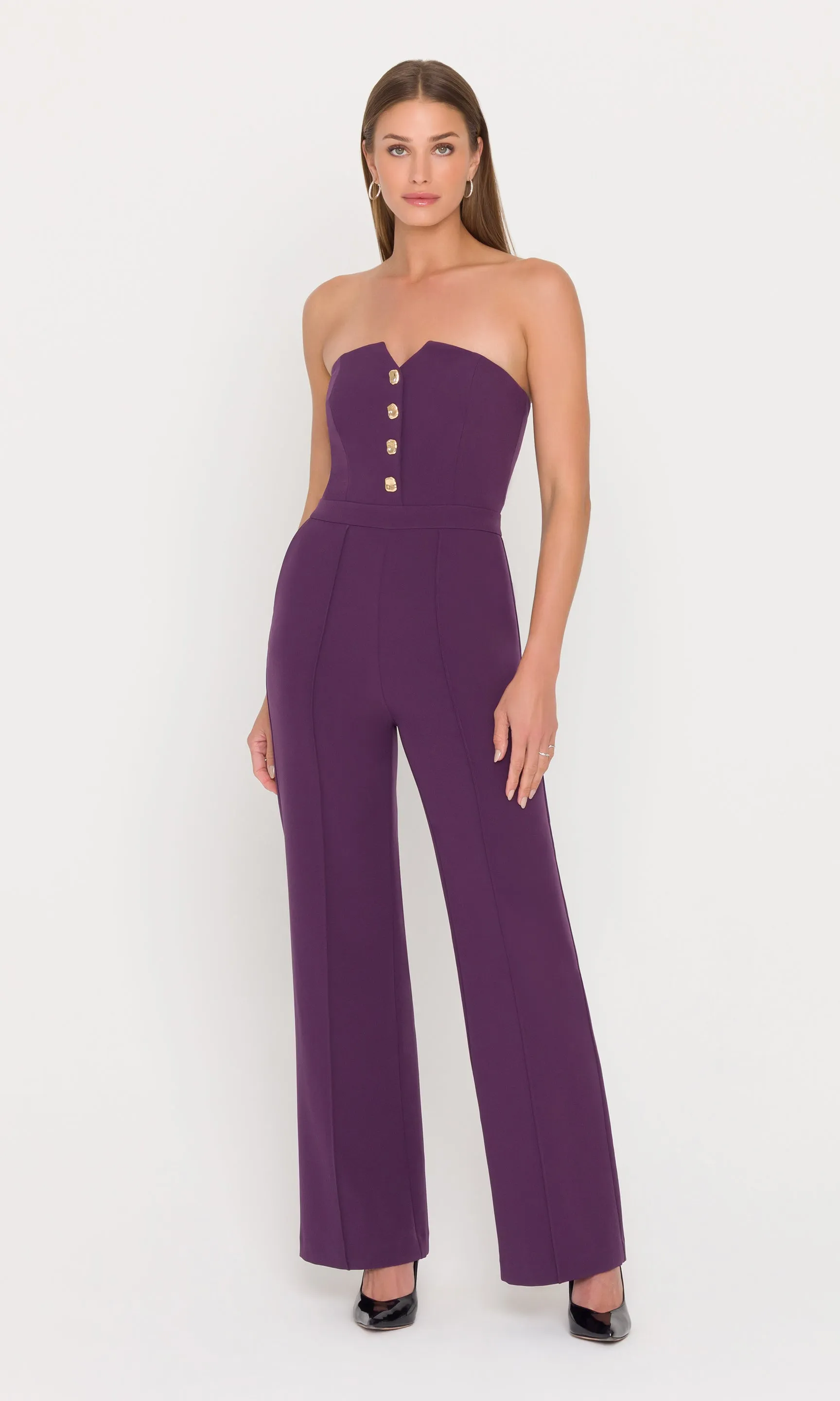 Camilo Crepe Jumpsuit sold by Generation Love product image thumbnail 2