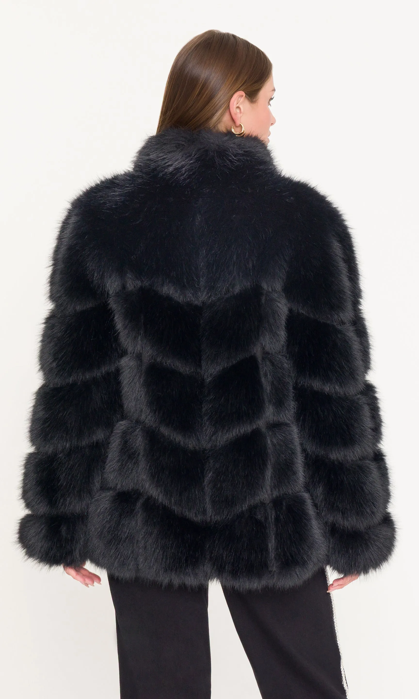 Louisa Faux Fur Jacket sold by Generation Love product image thumbnail 5