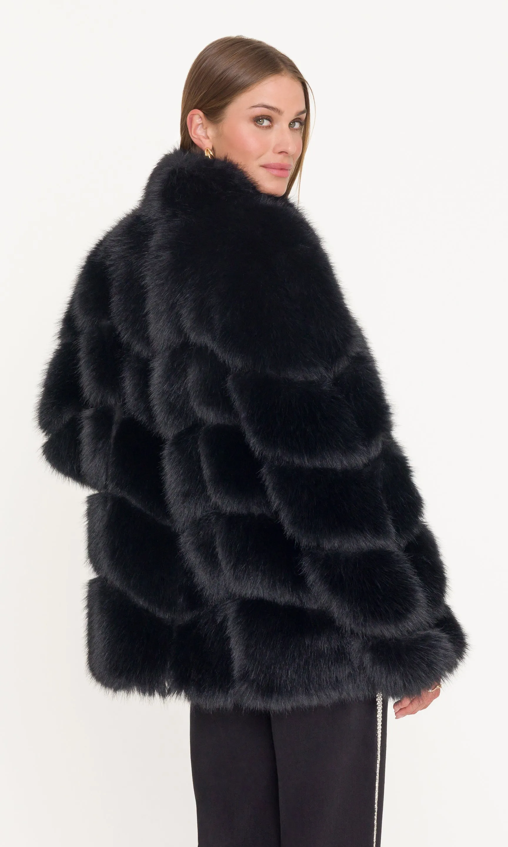Louisa Faux Fur Jacket sold by Generation Love product image thumbnail 3