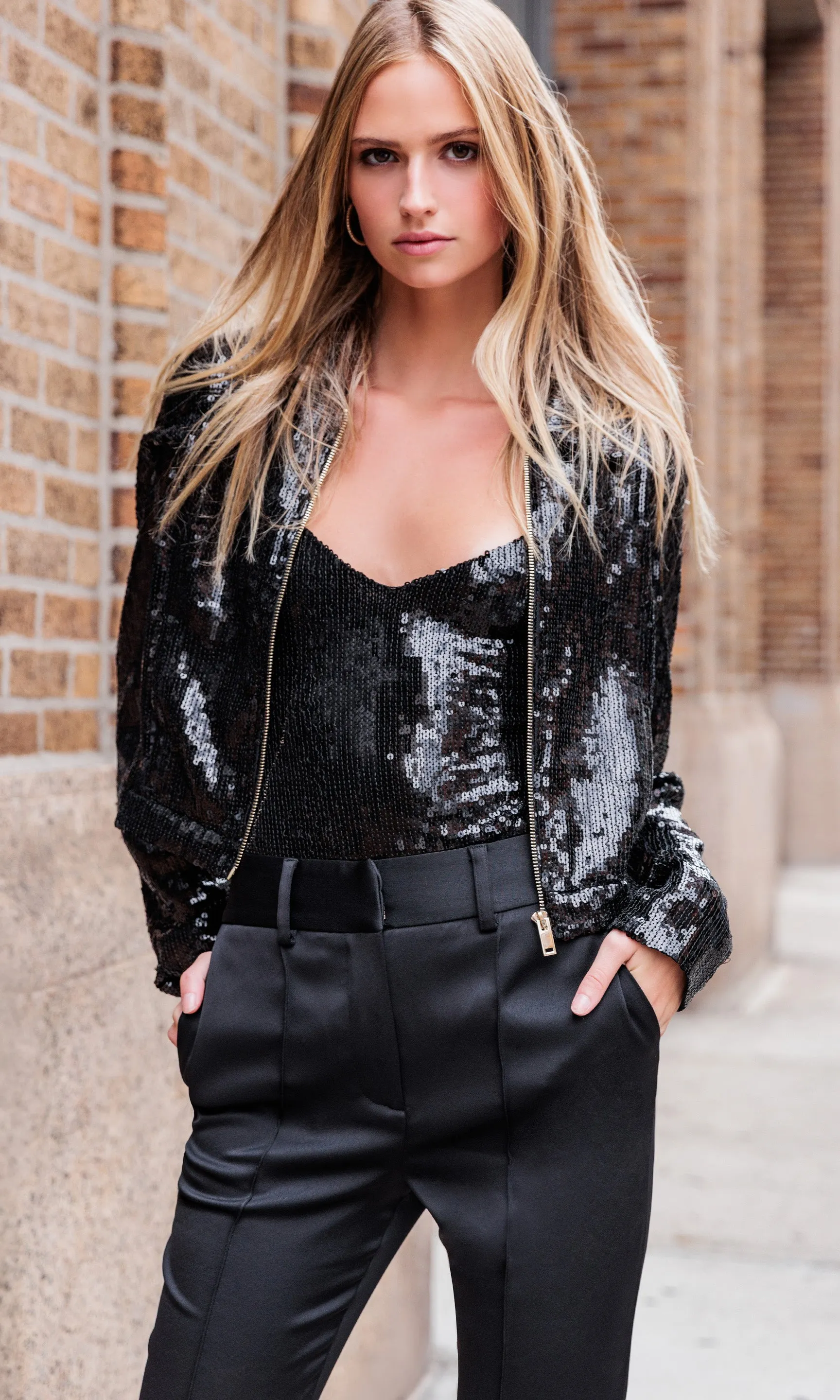 Lola Sequin Jacket sold by Generation Love