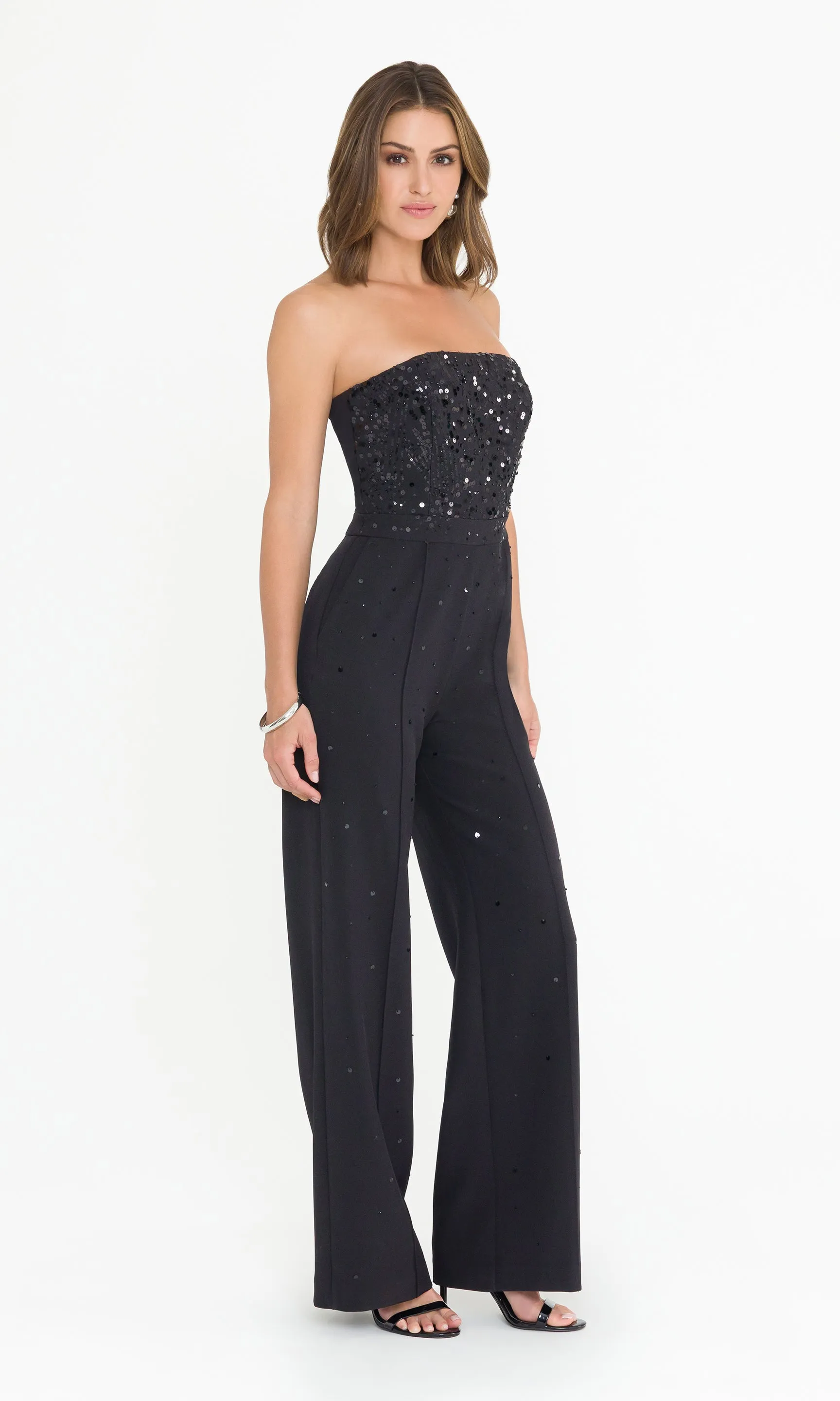 Casey Emb Crepe Jumpsuit sold by Generation Love product image thumbnail 4