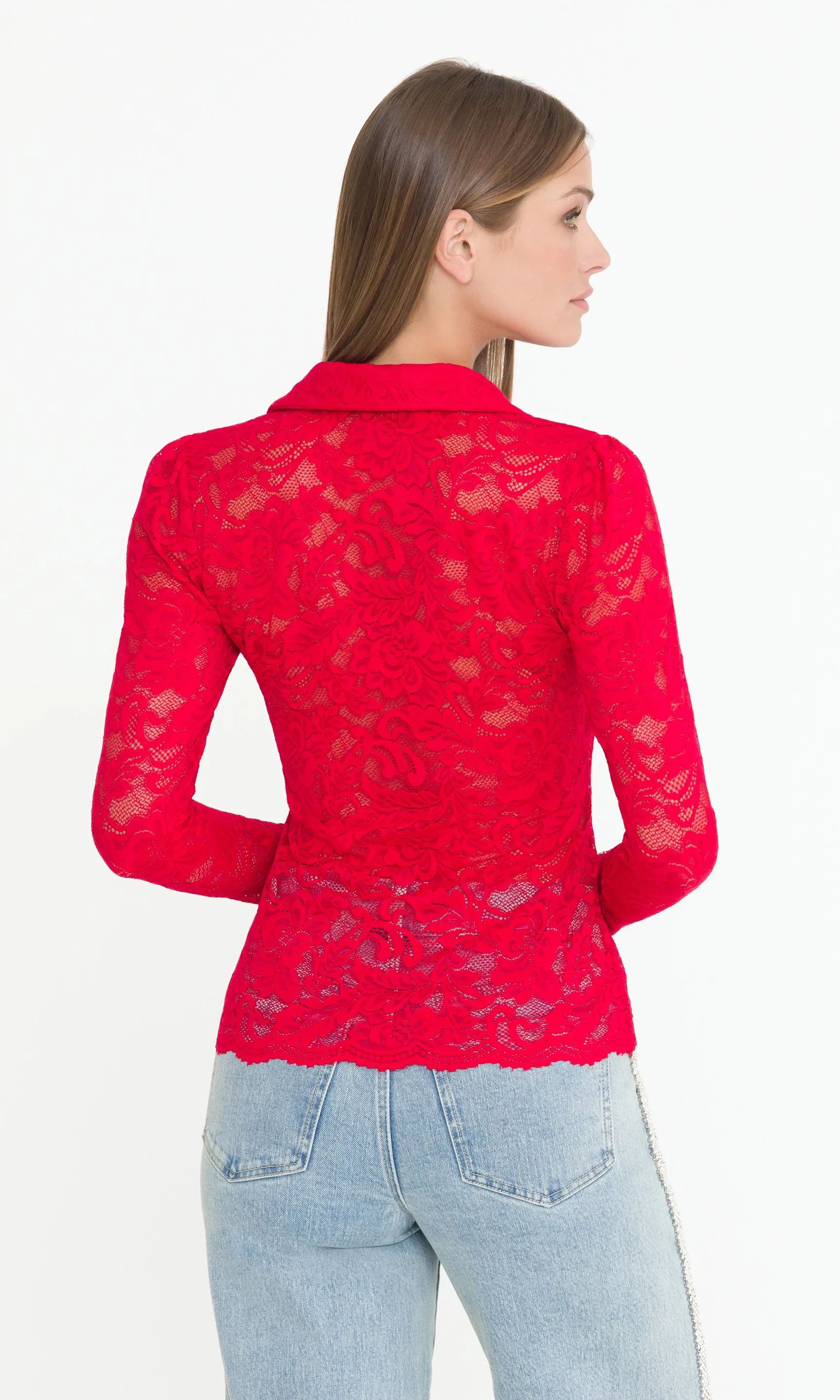 Dominique Lace Top sold by Generation Love product image thumbnail 5