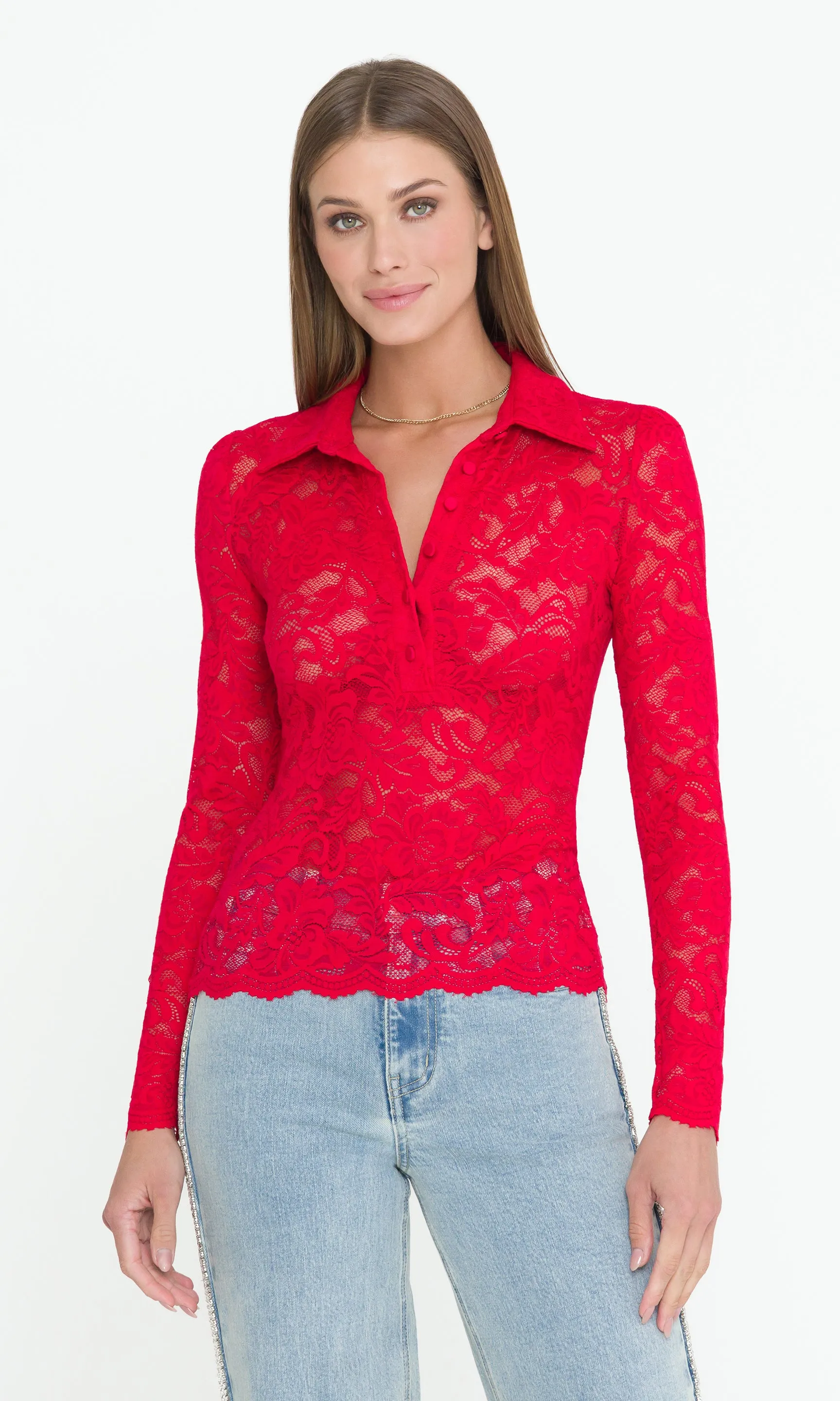 Dominique Lace Top sold by Generation Love product image thumbnail 3