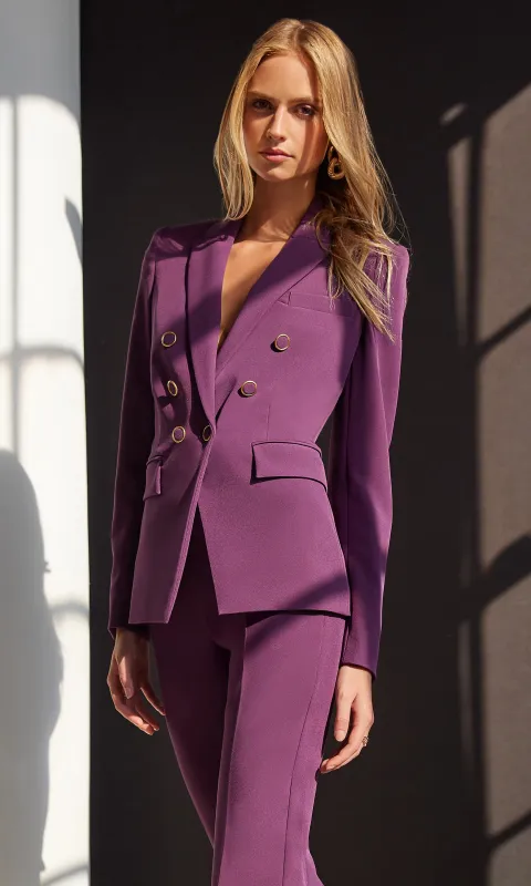 Emilio Crepe Blazer made by Generation Love