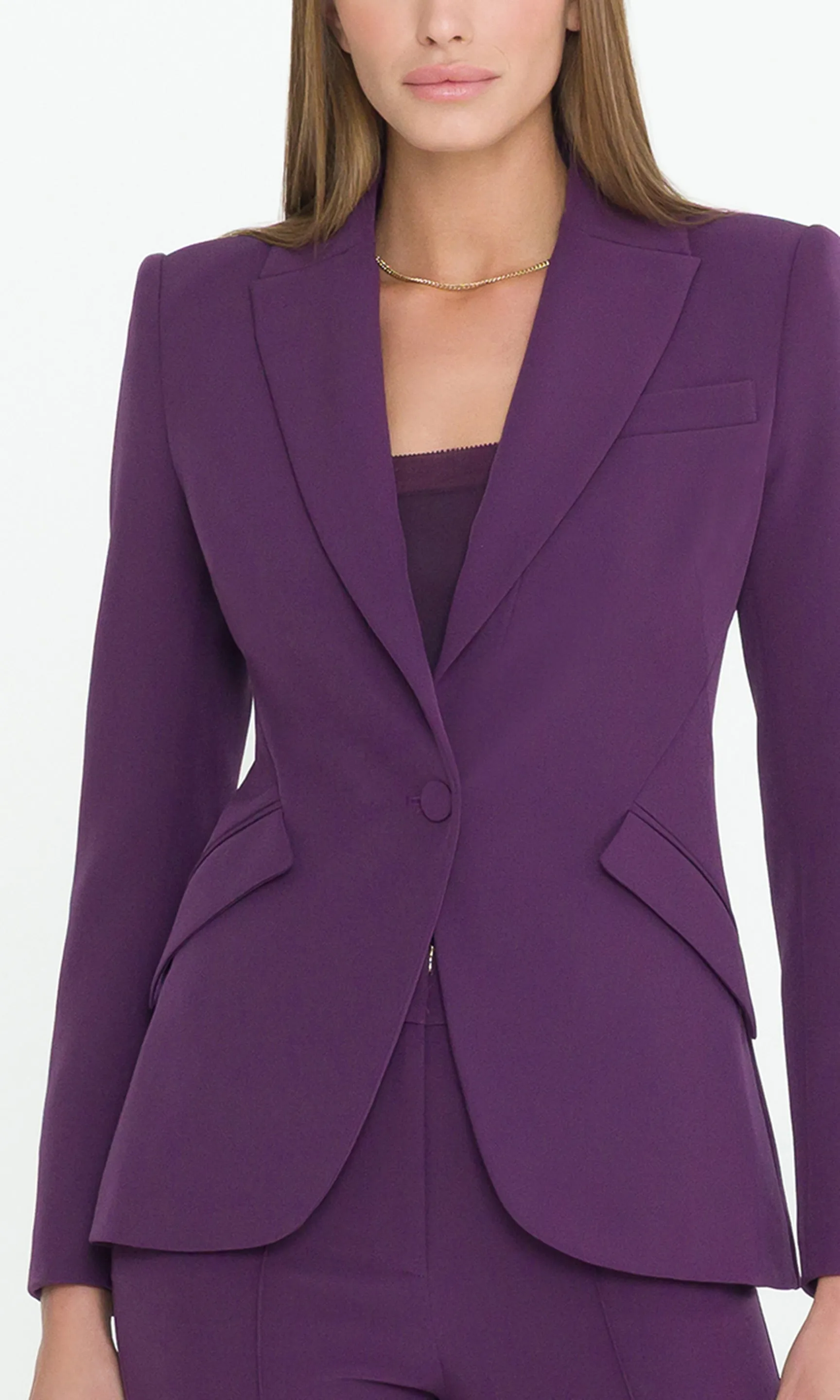 Vera Crepe Blazer sold by Generation Love product image thumbnail 3