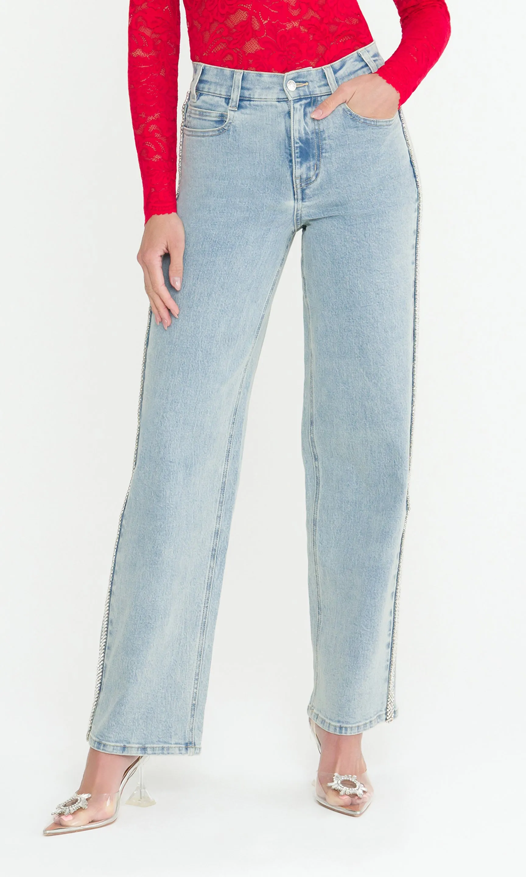 Erika Crystal Jeans sold by Generation Love product image thumbnail 2