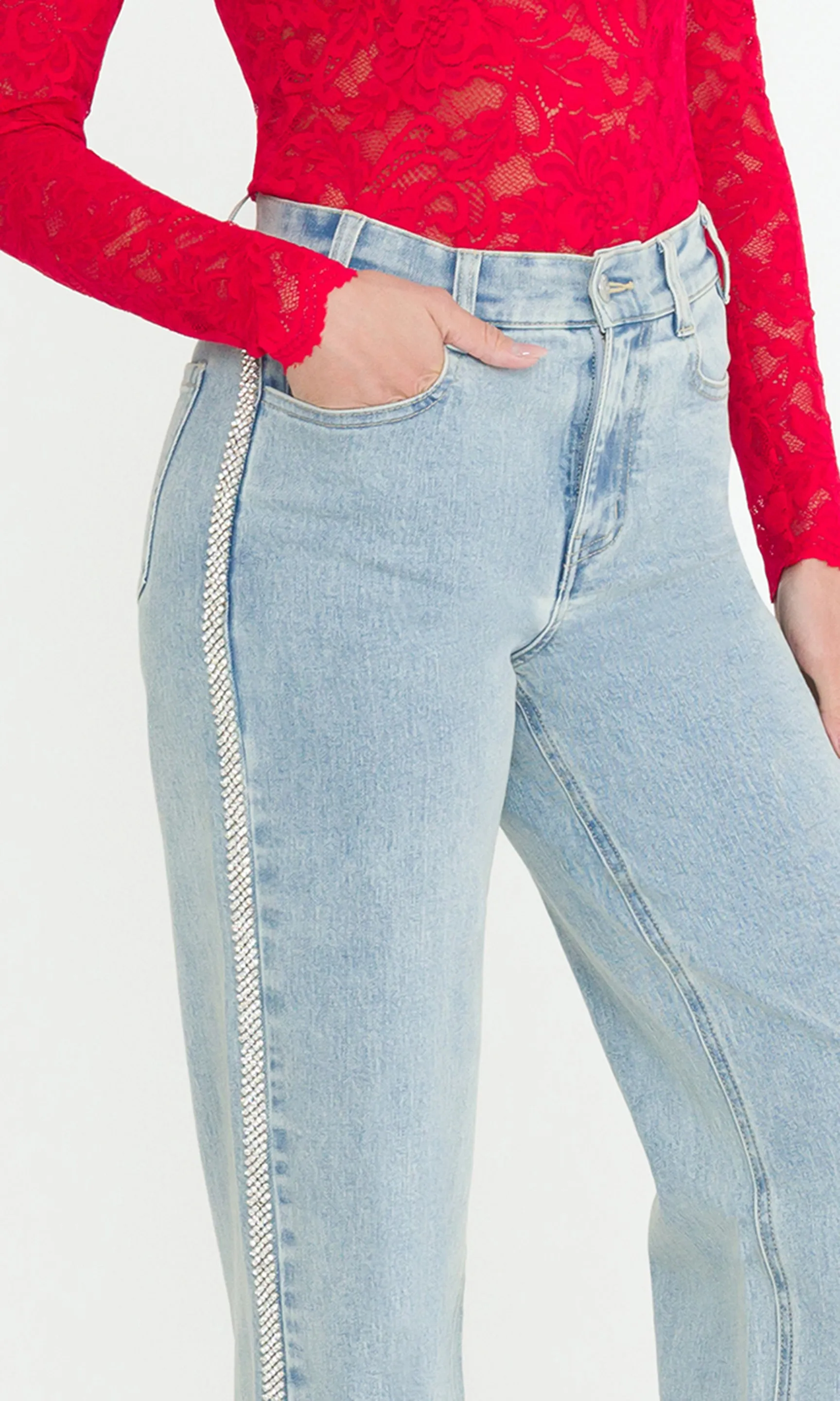 Erika Crystal Jeans sold by Generation Love product image thumbnail 3