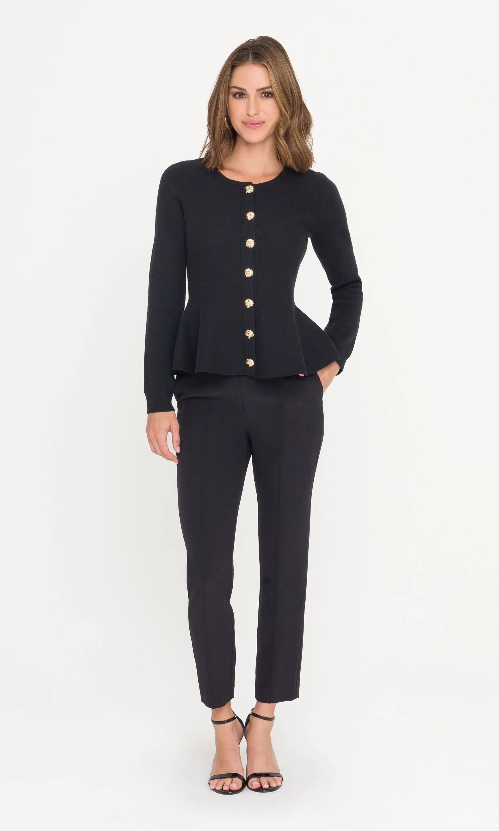 Winslet Peplum Cardigan sold by Generation Love product image thumbnail 4