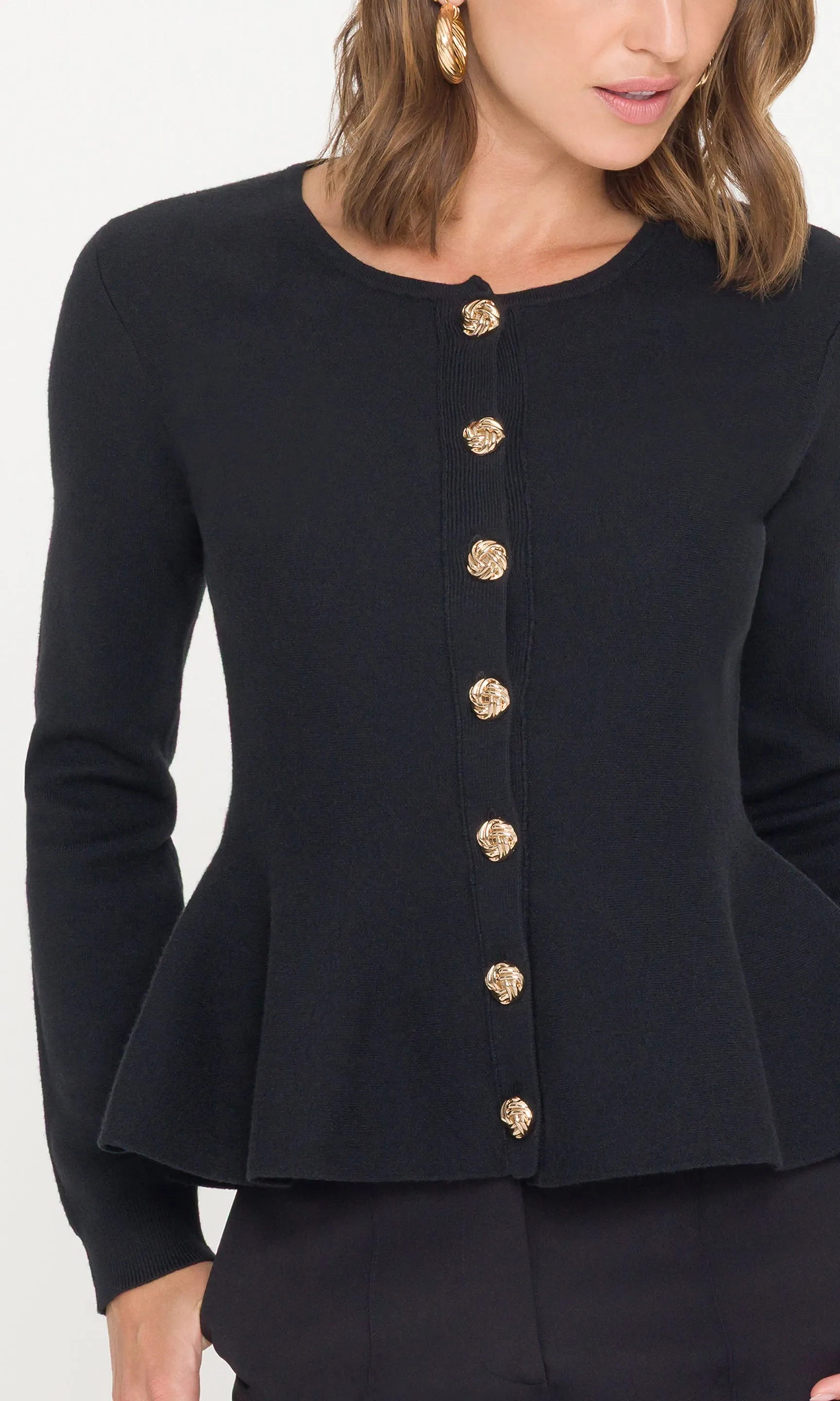 Winslet Peplum Cardigan sold by Generation Love product image thumbnail 2