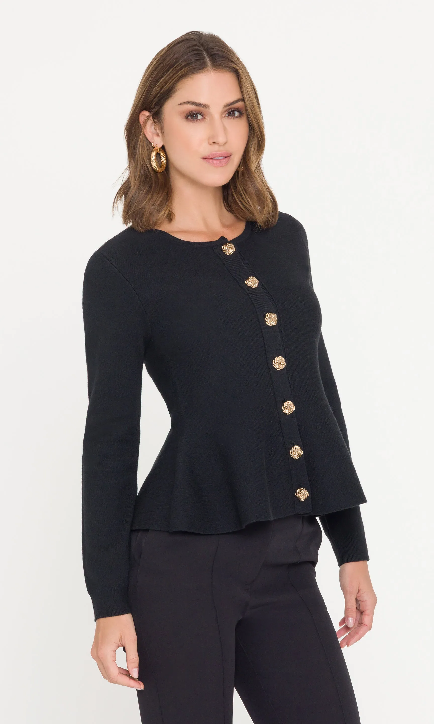 Winslet Peplum Cardigan sold by Generation Love product image thumbnail 5