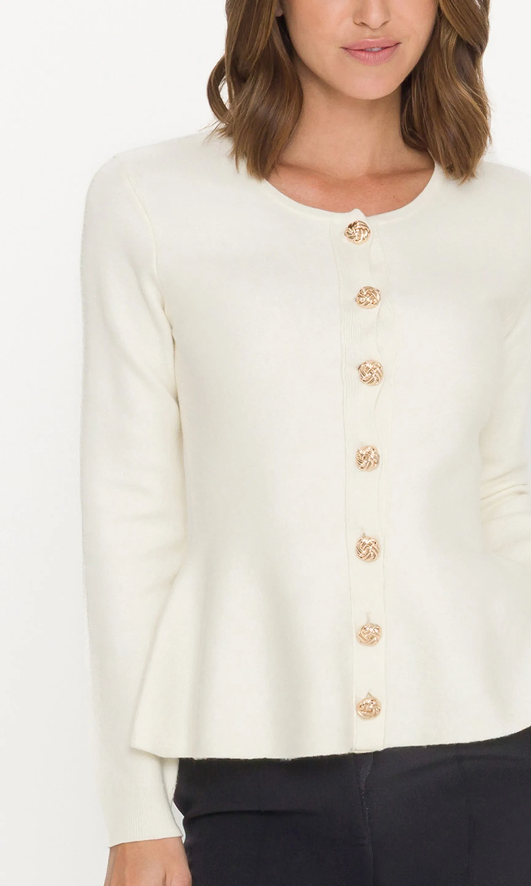 Winslet Peplum Cardigan sold by Generation Love product image thumbnail 3