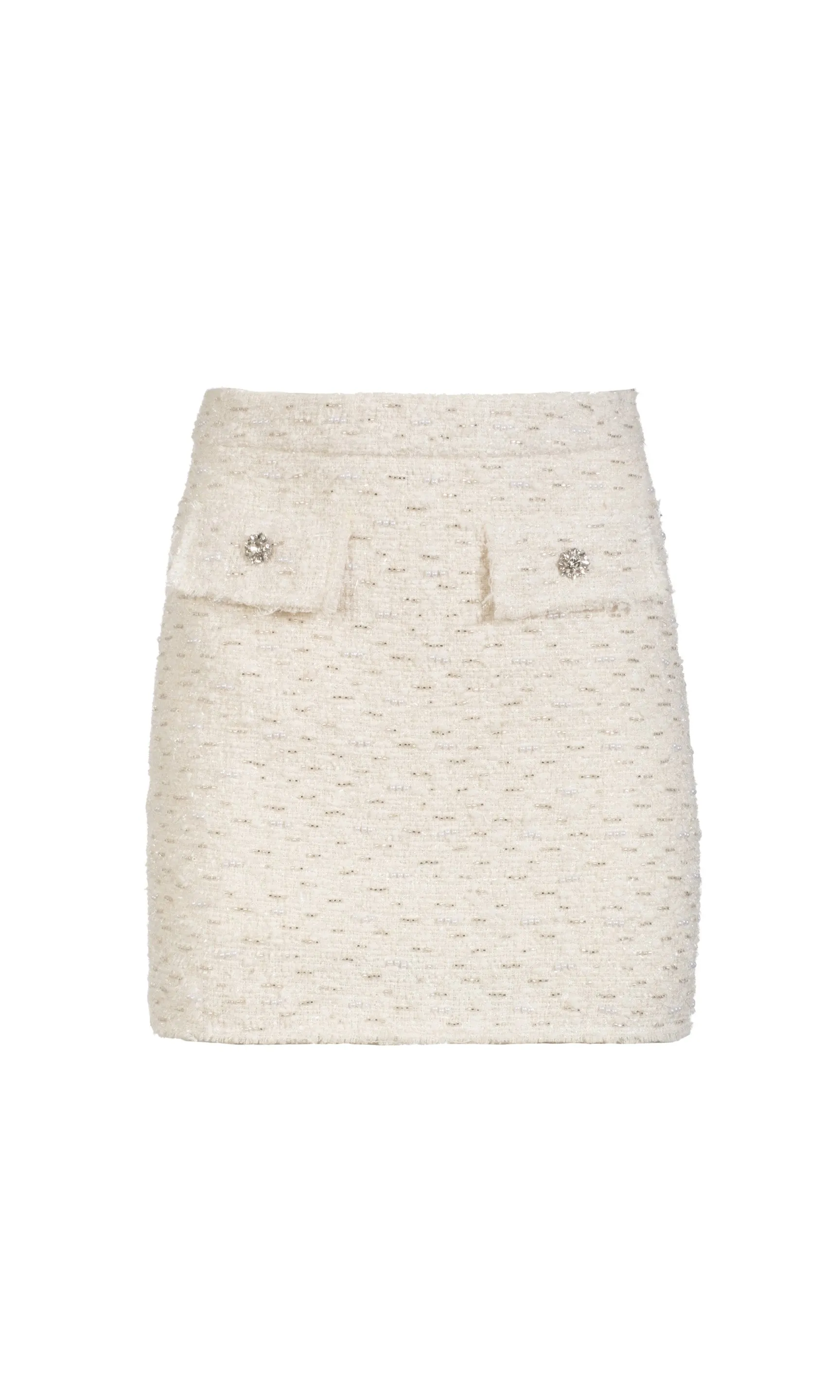 Ava Crystal Embellished Tweed Skirt sold by Generation Love product image thumbnail 5