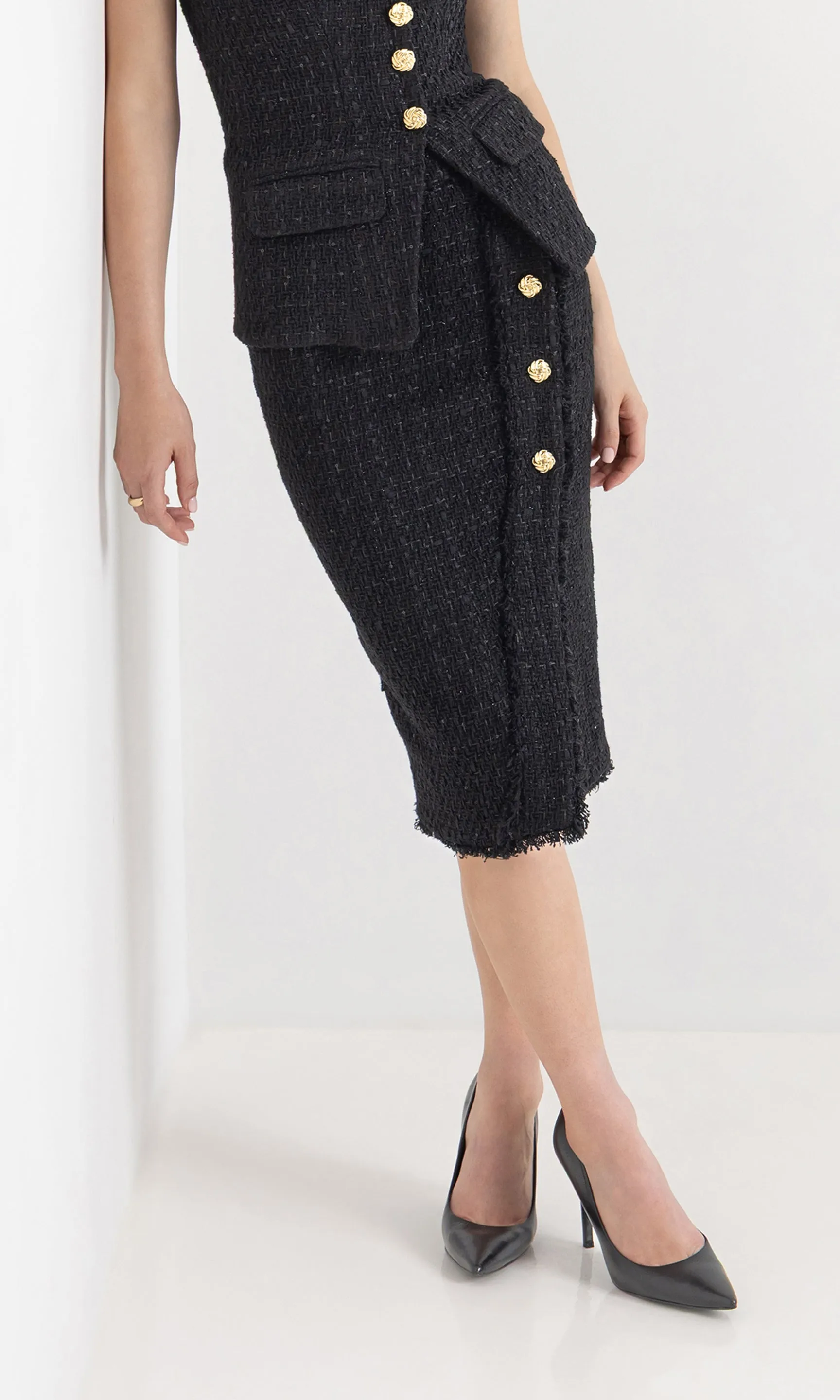 Dio Tweed Skirt sold by Generation Love
