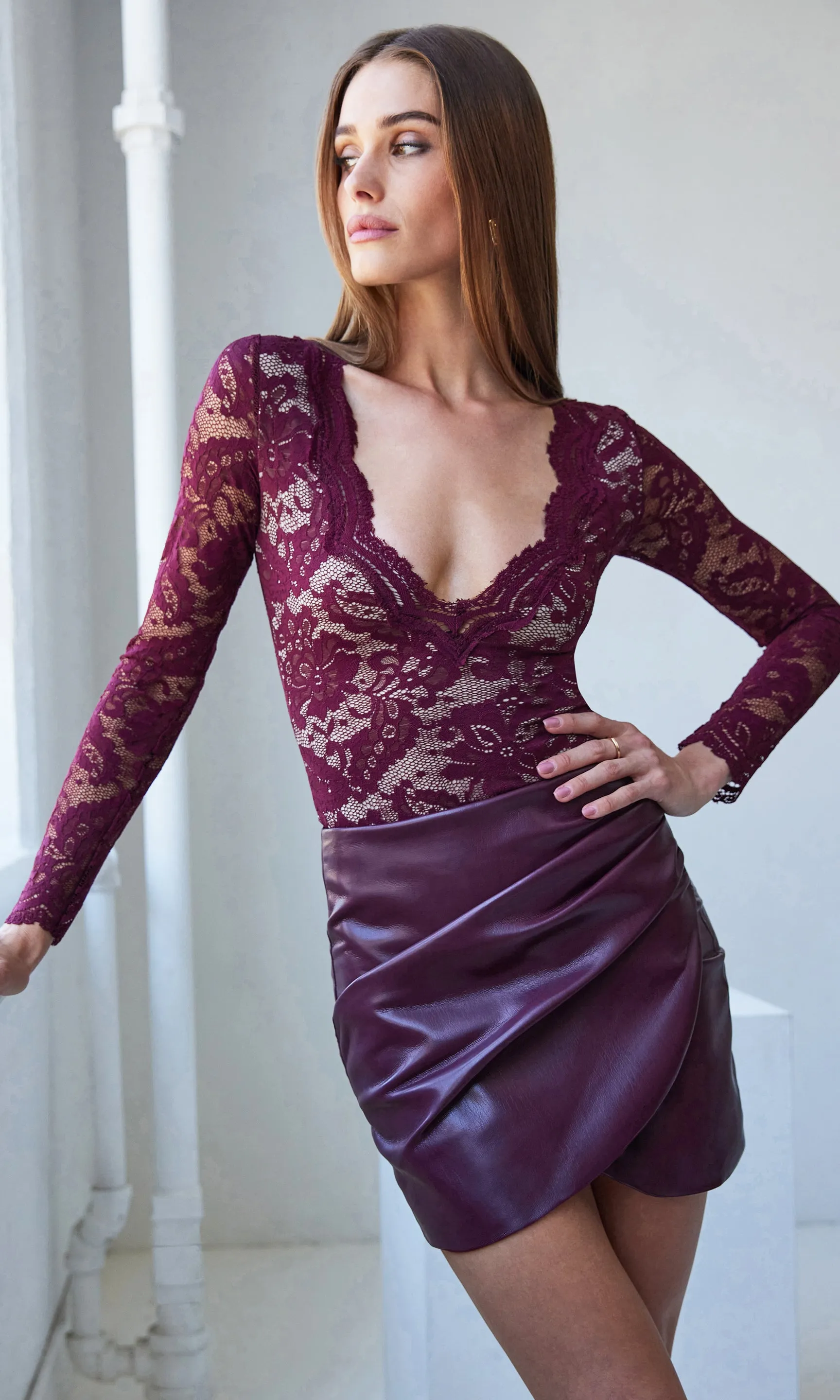 Alessia Lace Bodysuit sold by Generation Love