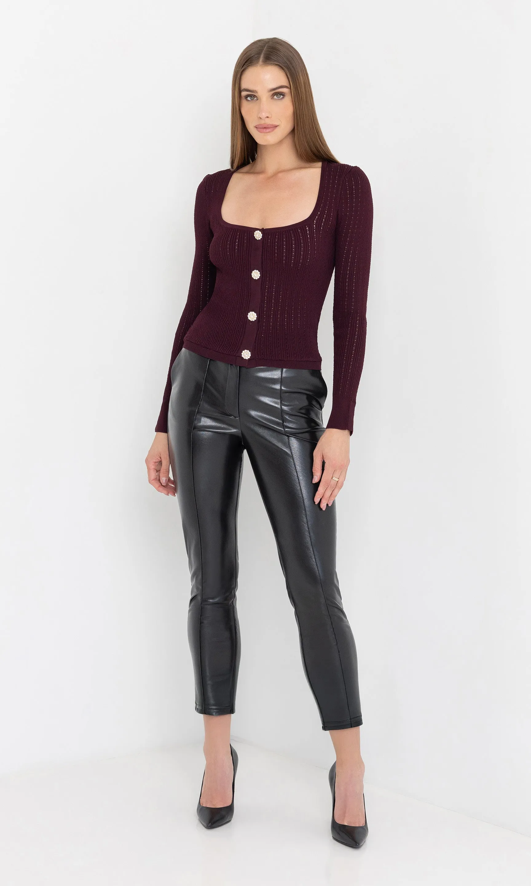 Tula Vegan Leather Pants sold by Generation Love product image thumbnail 5