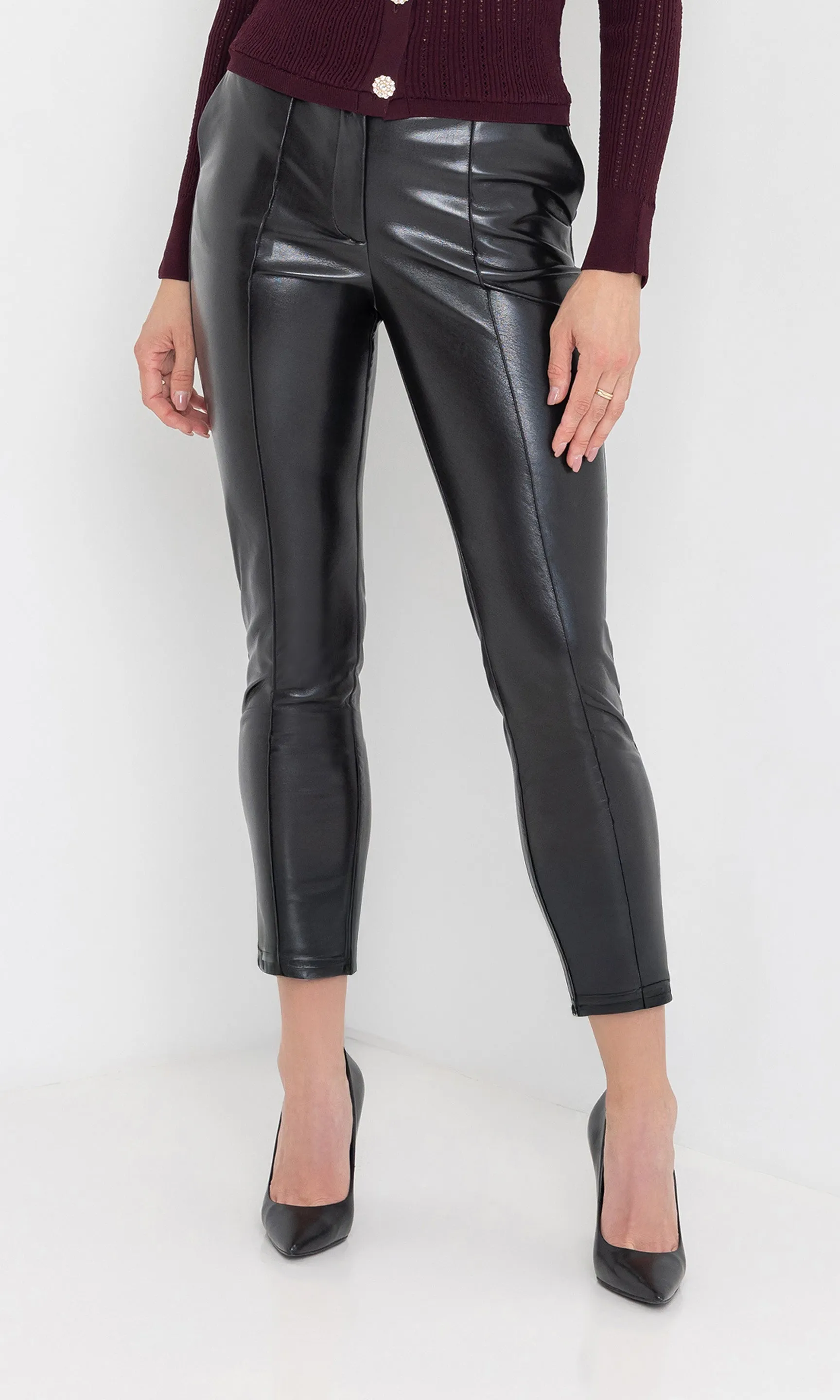Tula Vegan Leather Pants sold by Generation Love product image thumbnail 2