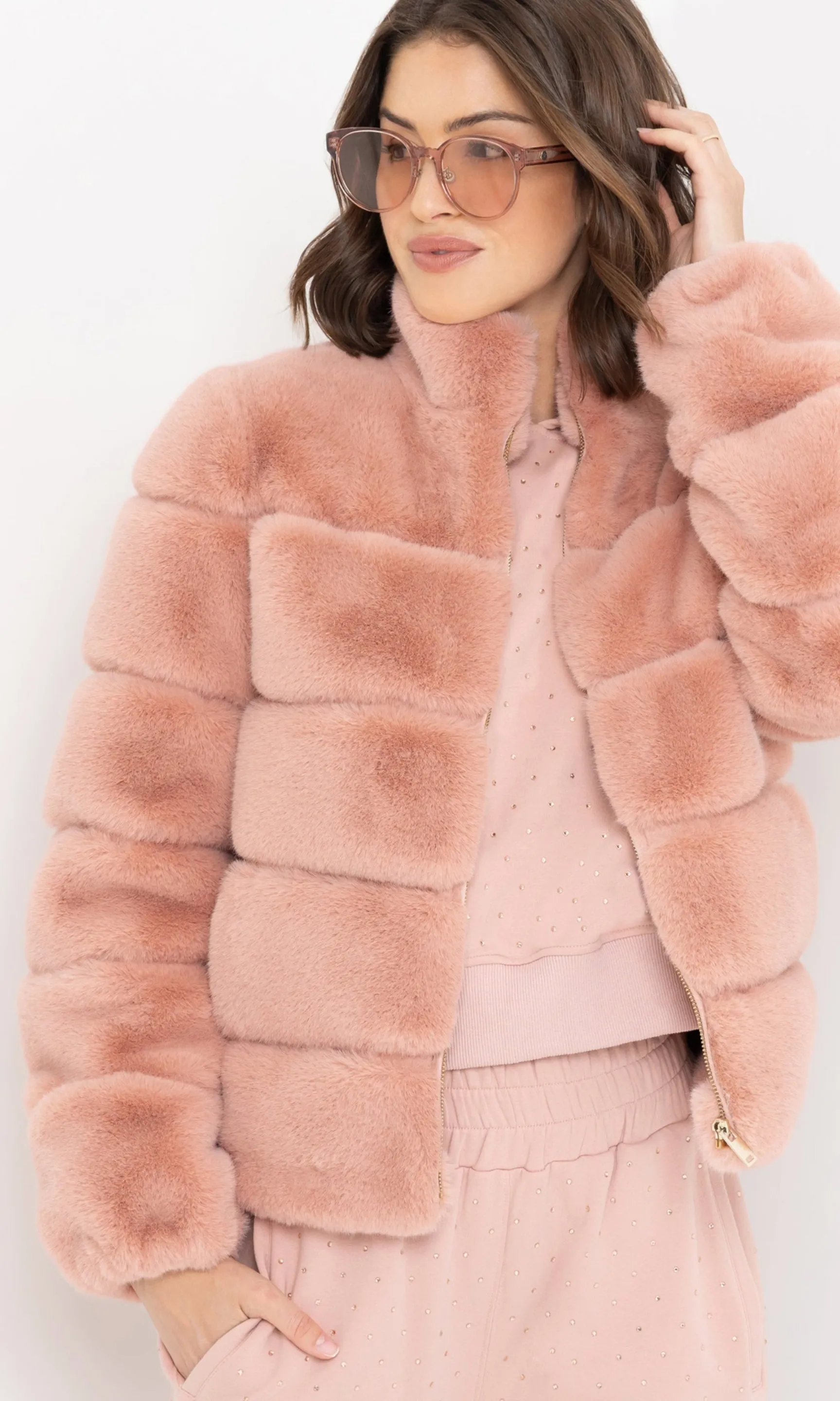 Jodi Faux Fur Jacket sold by Generation Love product image thumbnail 5