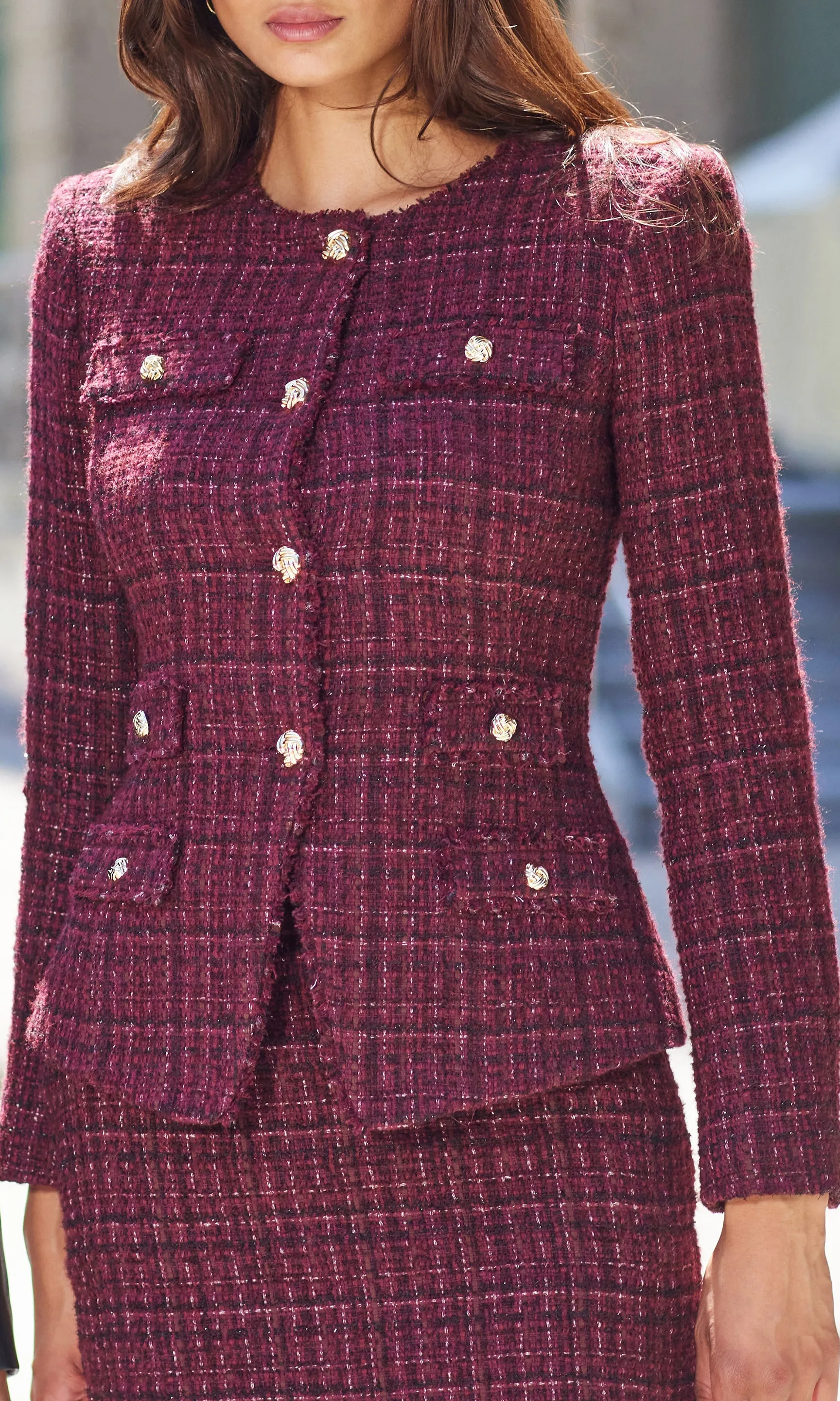 Havana Tweed Jacket sold by Generation Love product image thumbnail 2