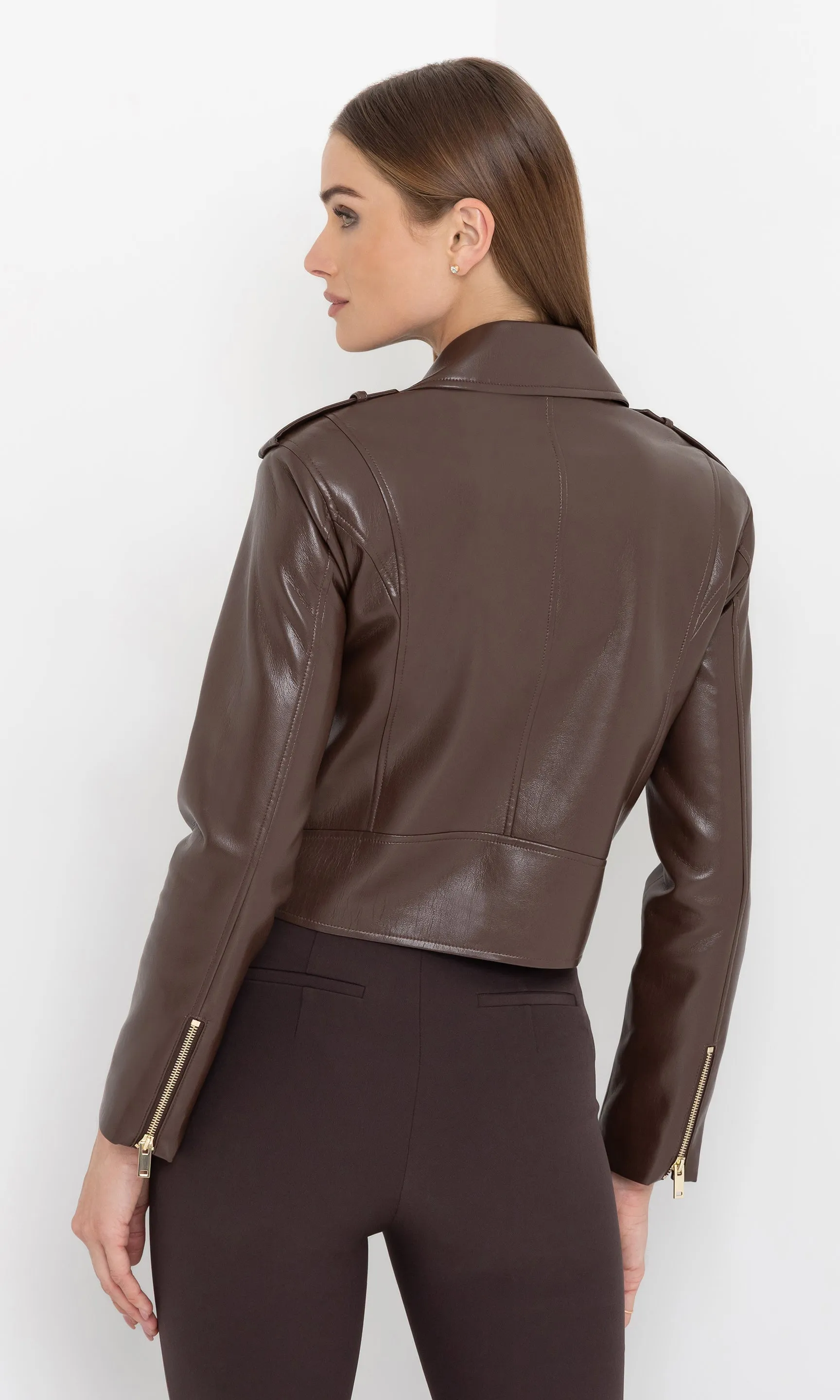 Cosita Vegan Leather Jacket sold by Generation Love product image thumbnail 3