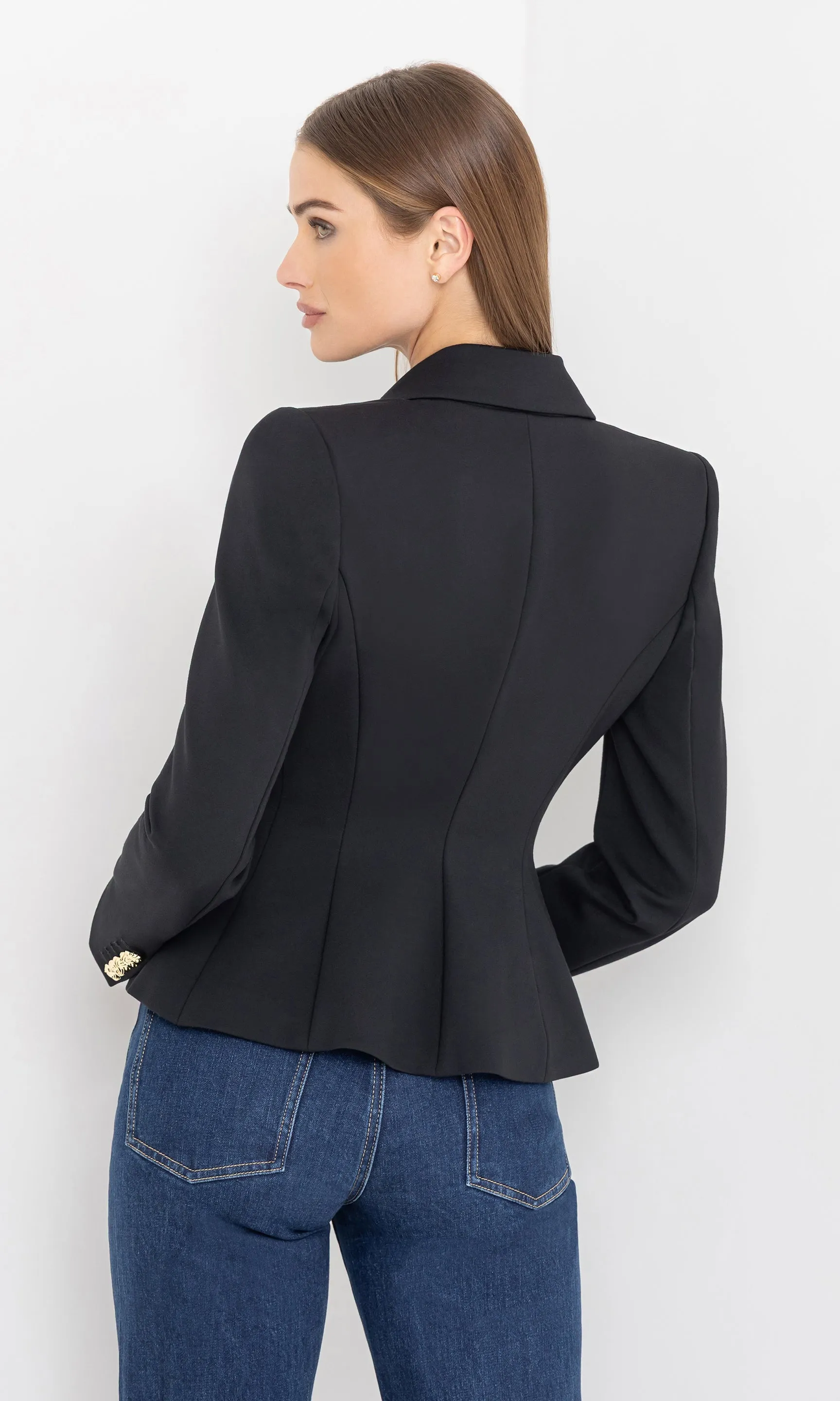 Wallis Ponte Blazer sold by Generation Love product image thumbnail 3
