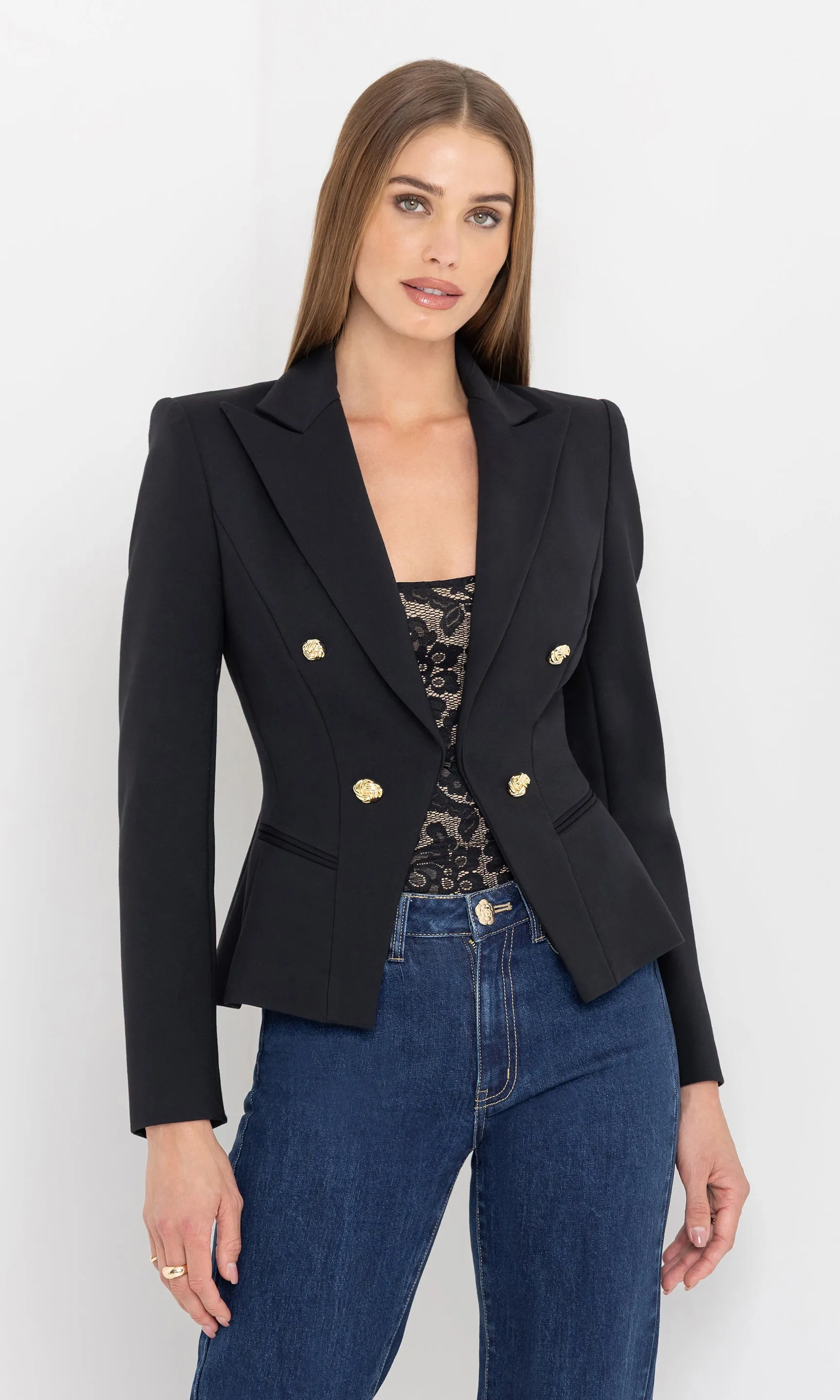 Wallis Ponte Blazer sold by Generation Love
