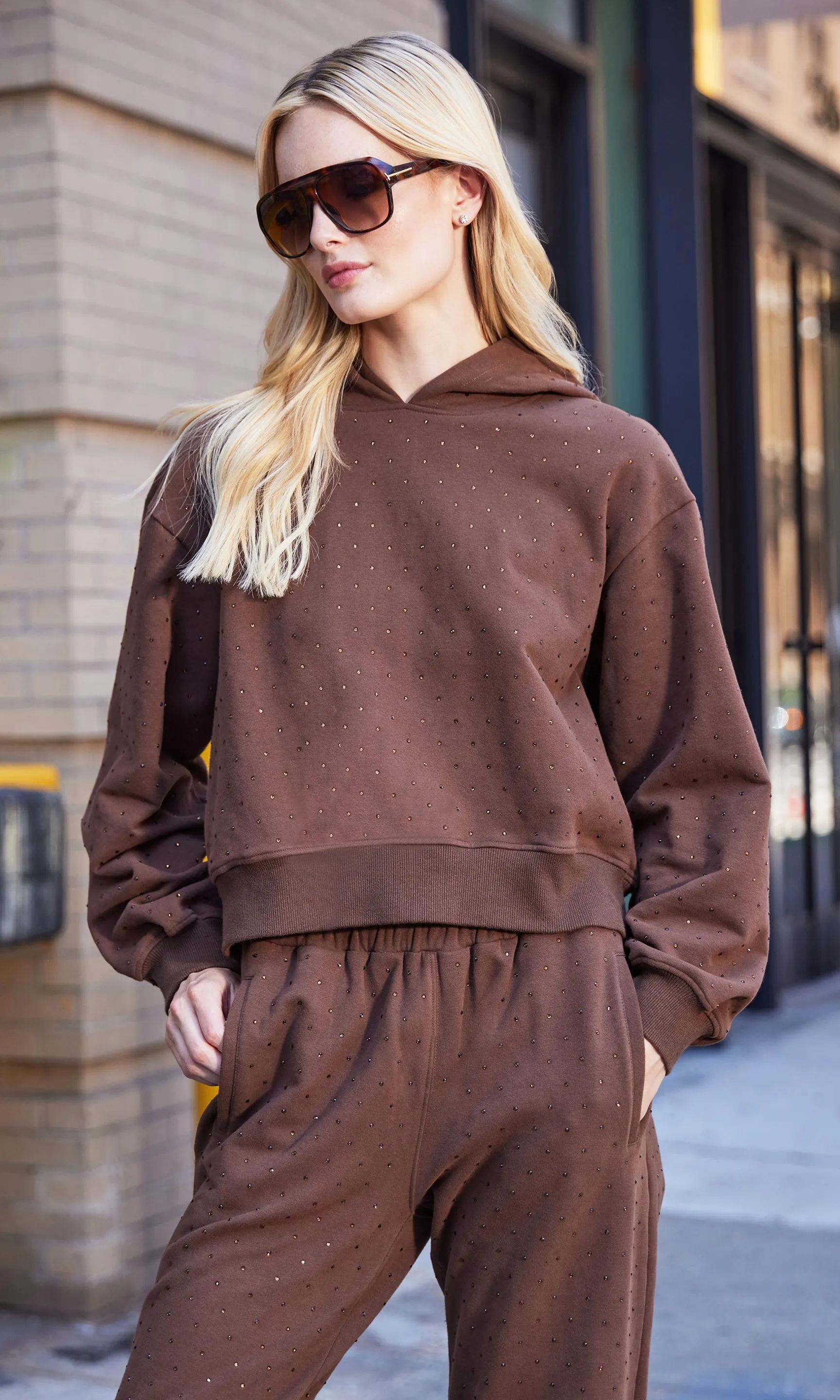 Renae Crystal Hoodie sold by Generation Love product image thumbnail 4