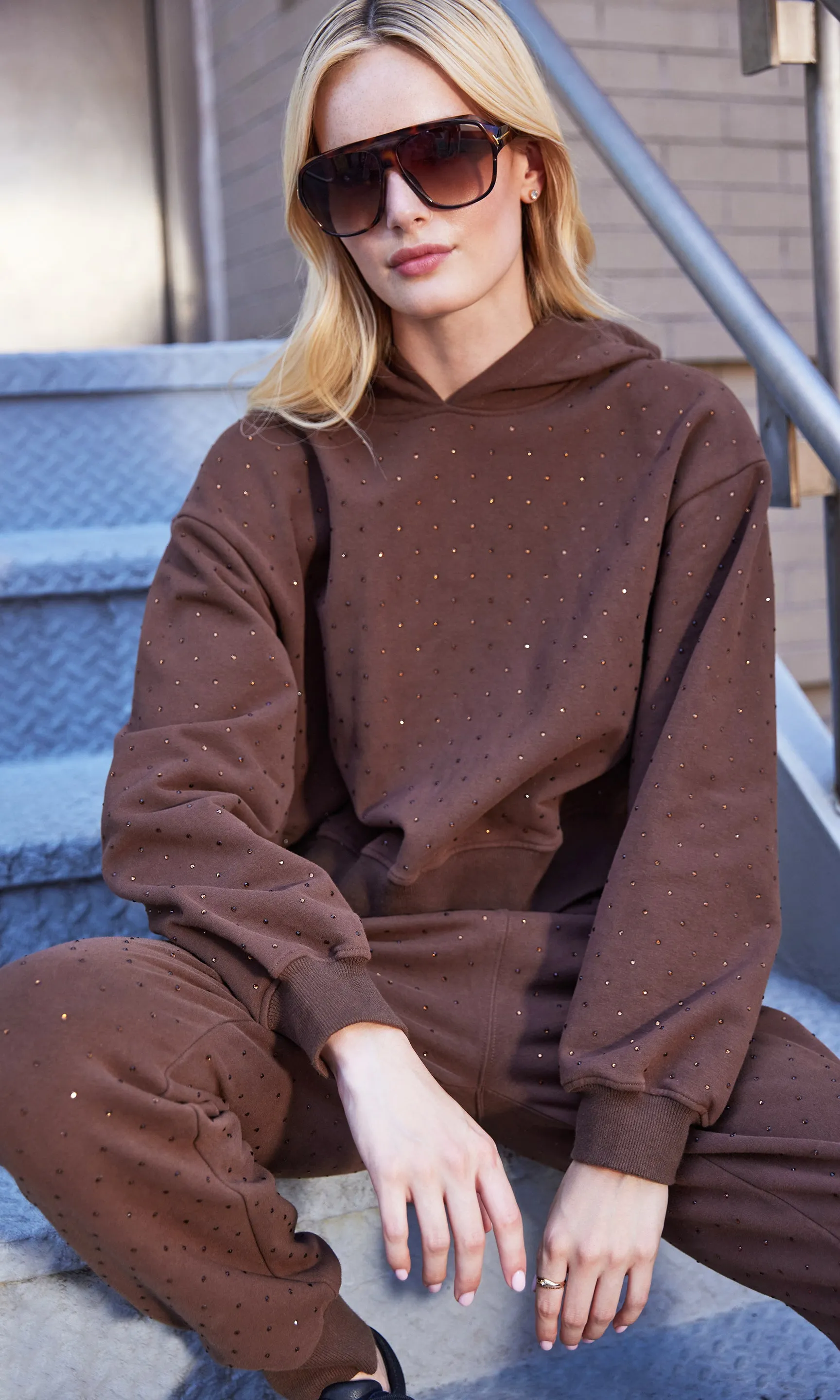 Renae Crystal Hoodie sold by Generation Love