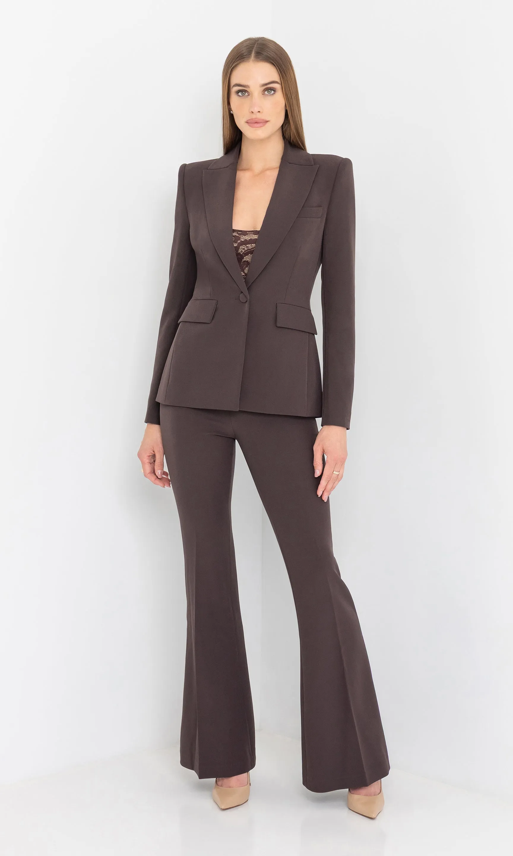 Aimee Crepe Blazer sold by Generation Love product image thumbnail 4