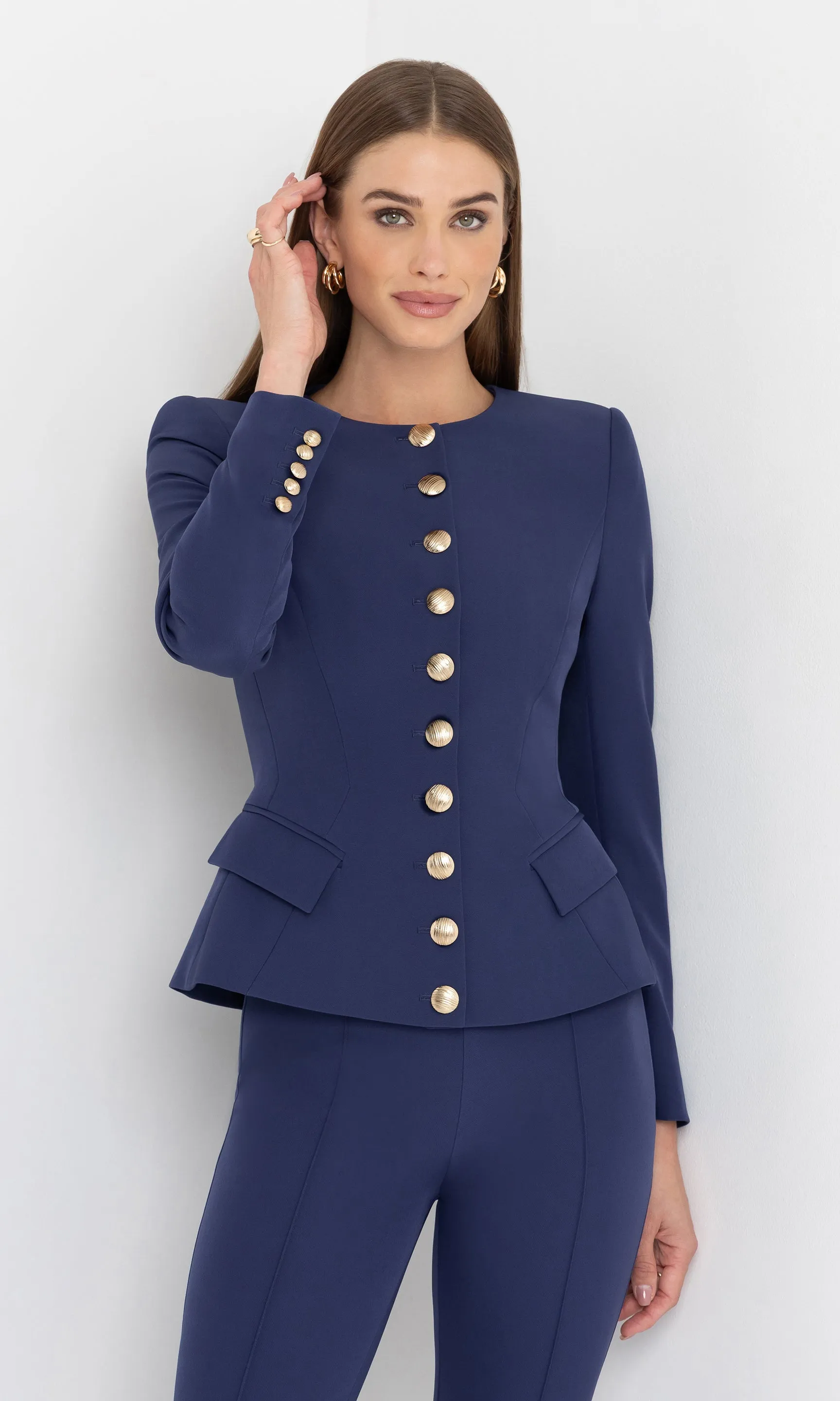 Ophelia Crepe Jacket sold by Generation Love product image thumbnail 5