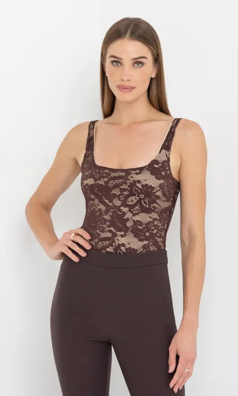 Gigi Lace Bodysuit sold by Generation Love