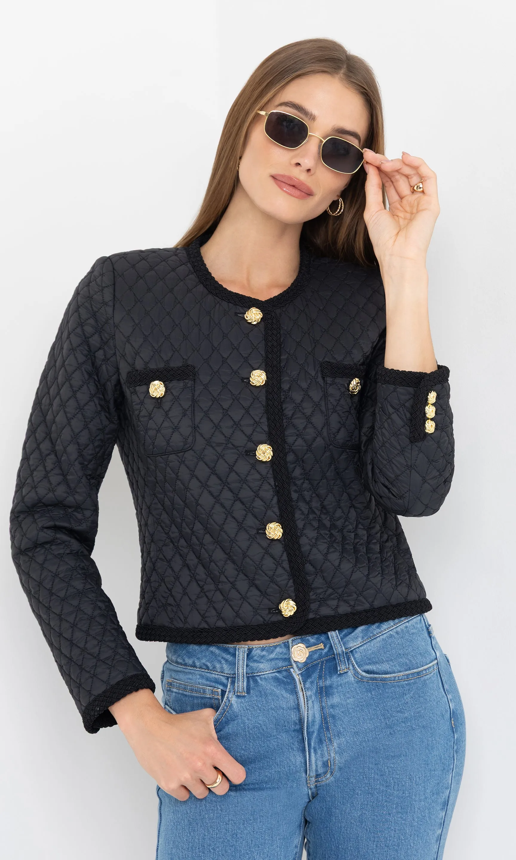 Everie Quilted Jacket sold by Generation Love