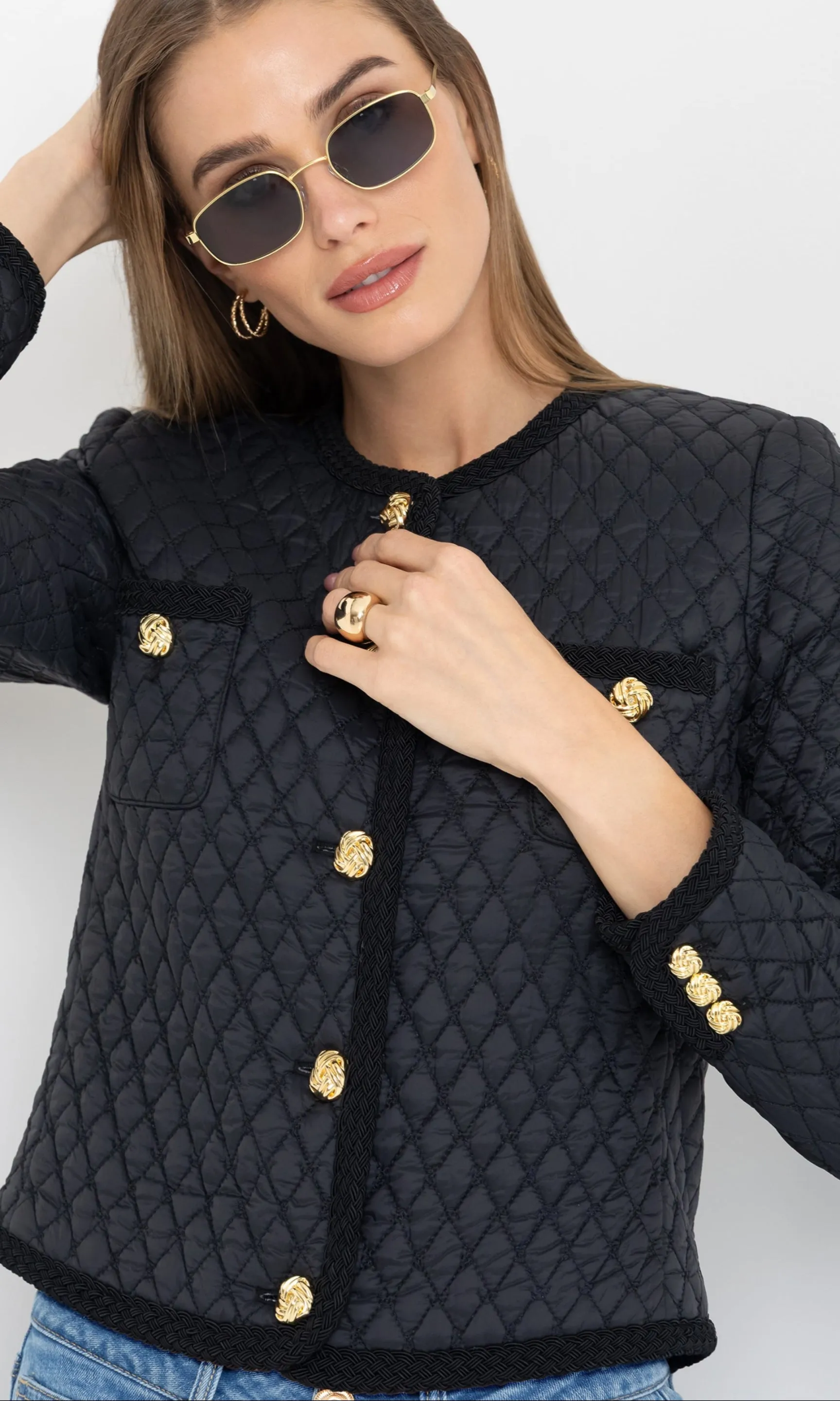 Everie Quilted Jacket sold by Generation Love product image thumbnail 2
