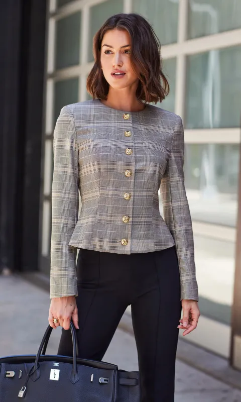 Sirus Plaid Jacket made by Generation Love