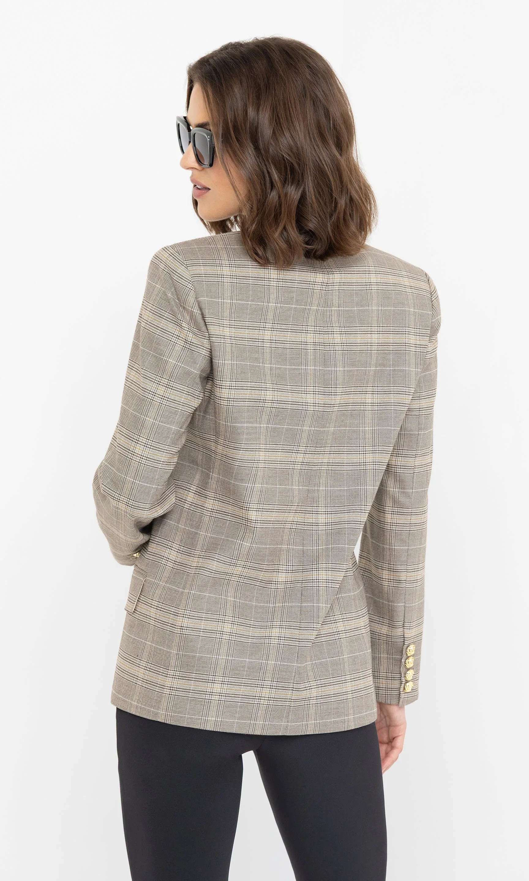 Maverick Plaid Blazer sold by Generation Love product image thumbnail 3