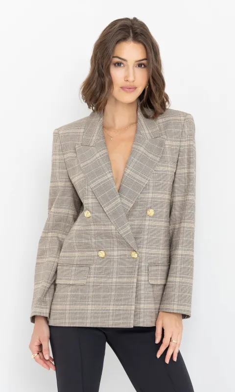 Maverick Plaid Blazer sold by Generation Love