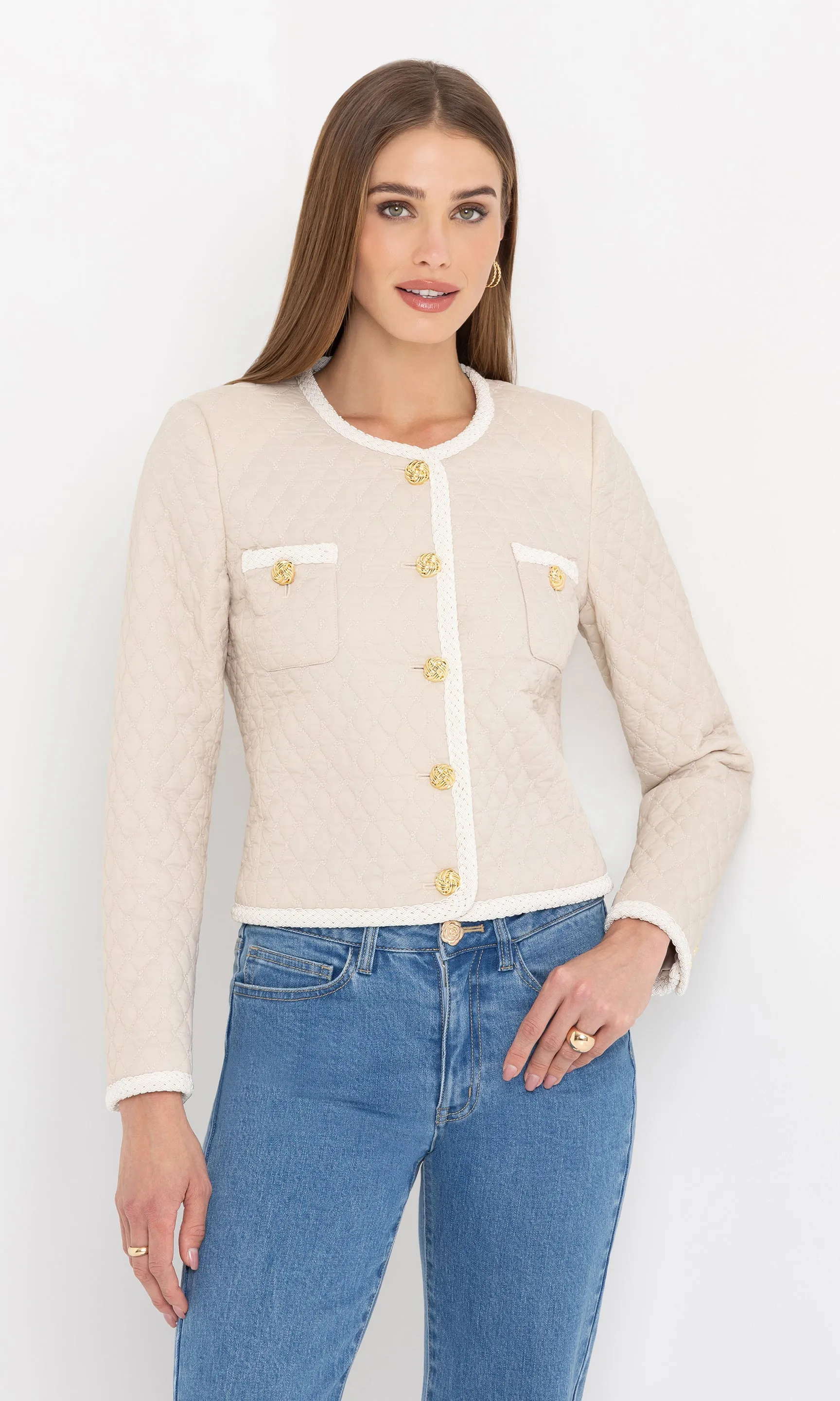 Everie Quilted Jacket sold by Generation Love product image thumbnail 4