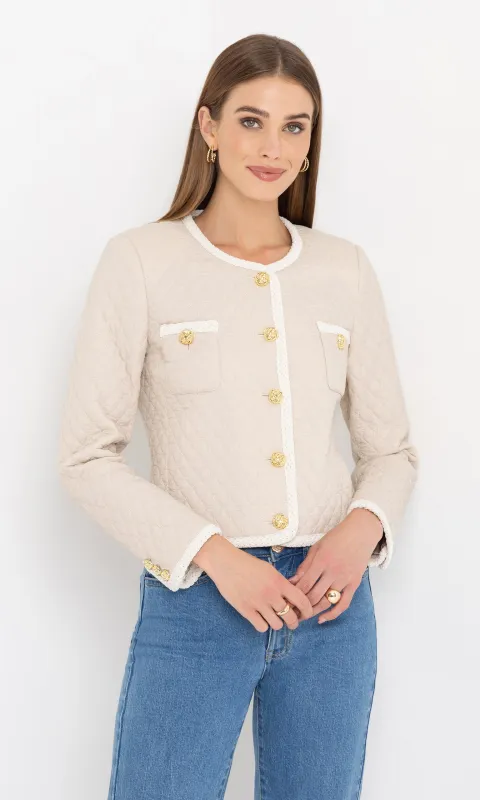 Everie Quilted Jacket sold by Generation Love