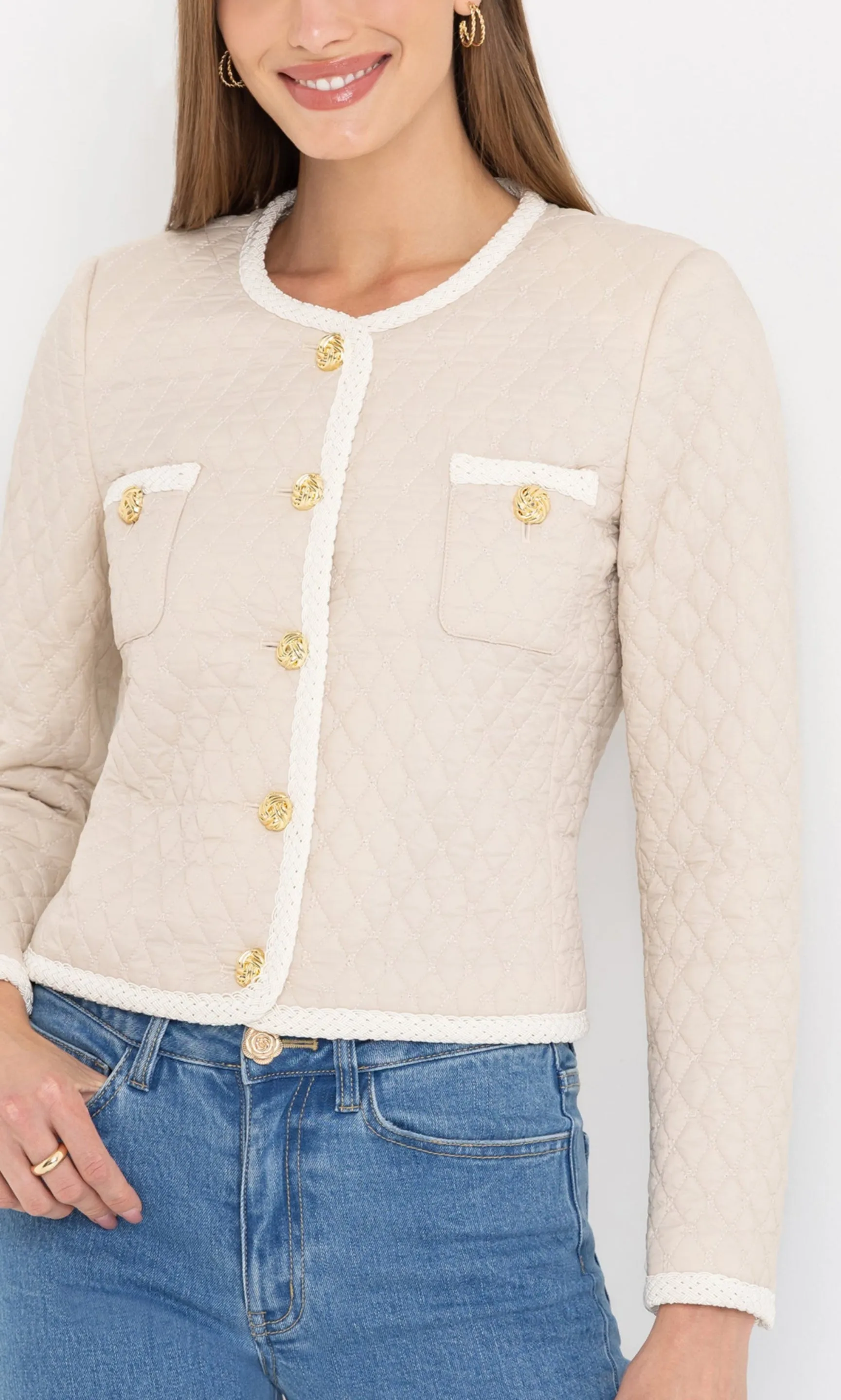 Everie Quilted Jacket sold by Generation Love product image thumbnail 2