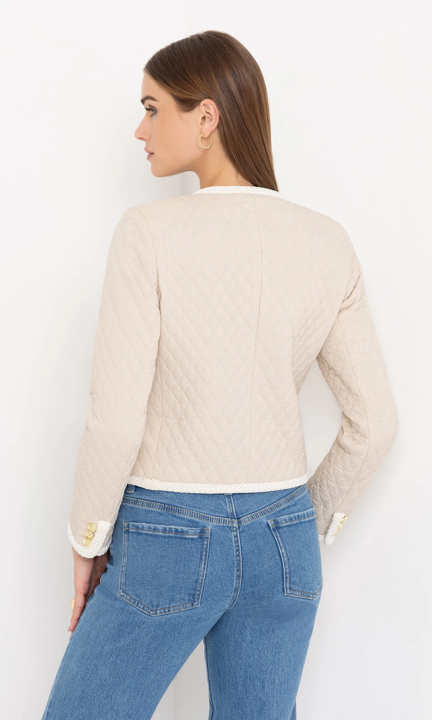 Everie Quilted Jacket sold by Generation Love product image thumbnail 3