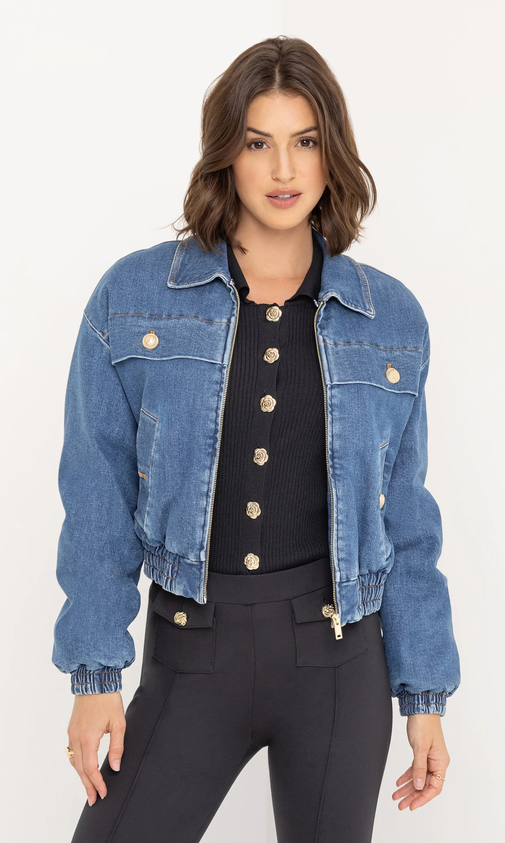 Paco Denim Bomber sold by Generation Love product image thumbnail 3