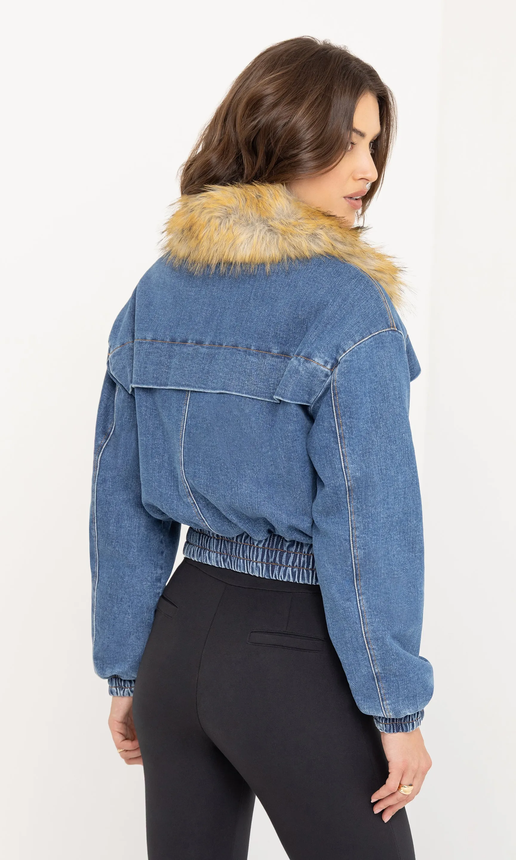 Paco Denim Bomber sold by Generation Love product image thumbnail 2