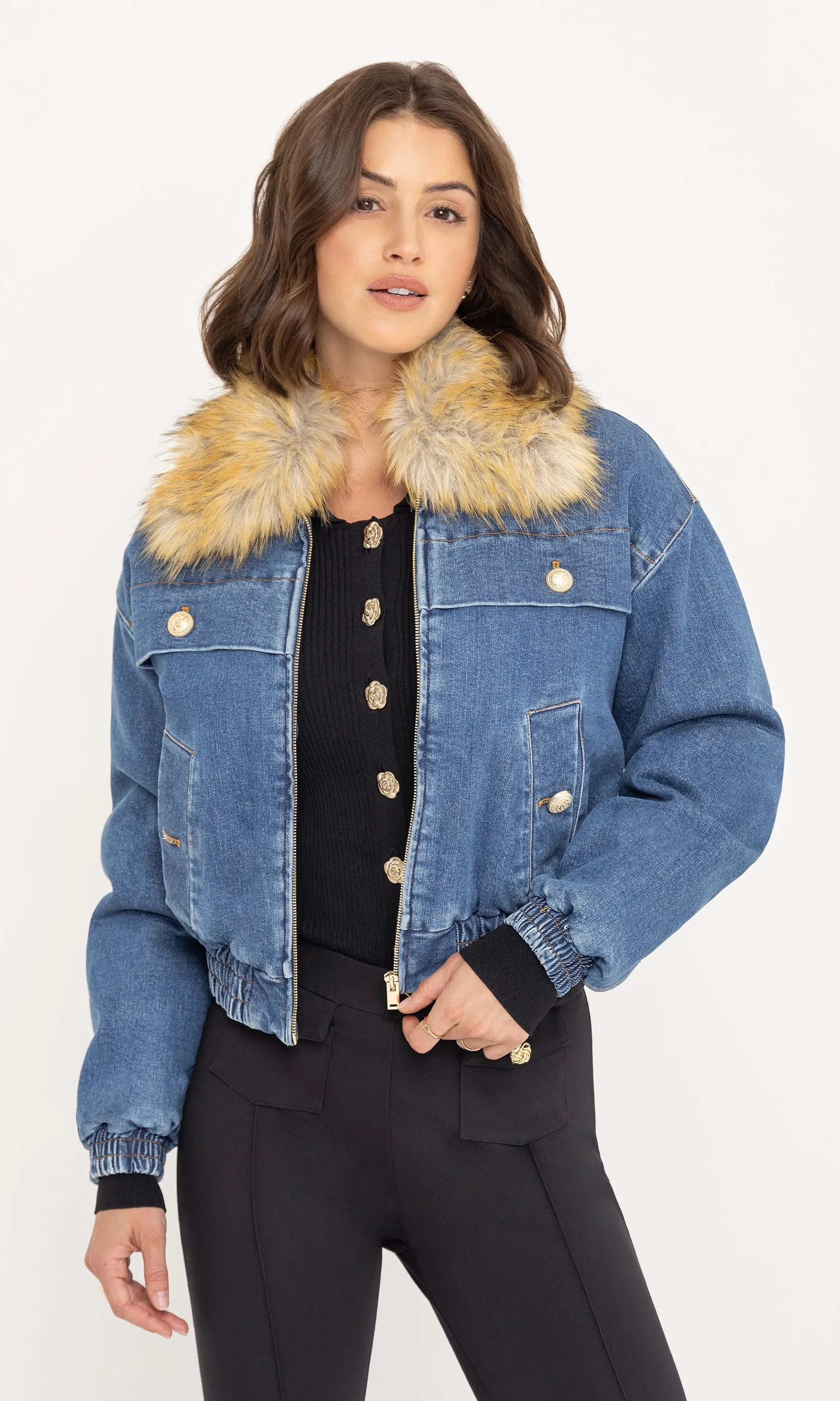 Paco Denim Bomber sold by Generation Love product image thumbnail 5